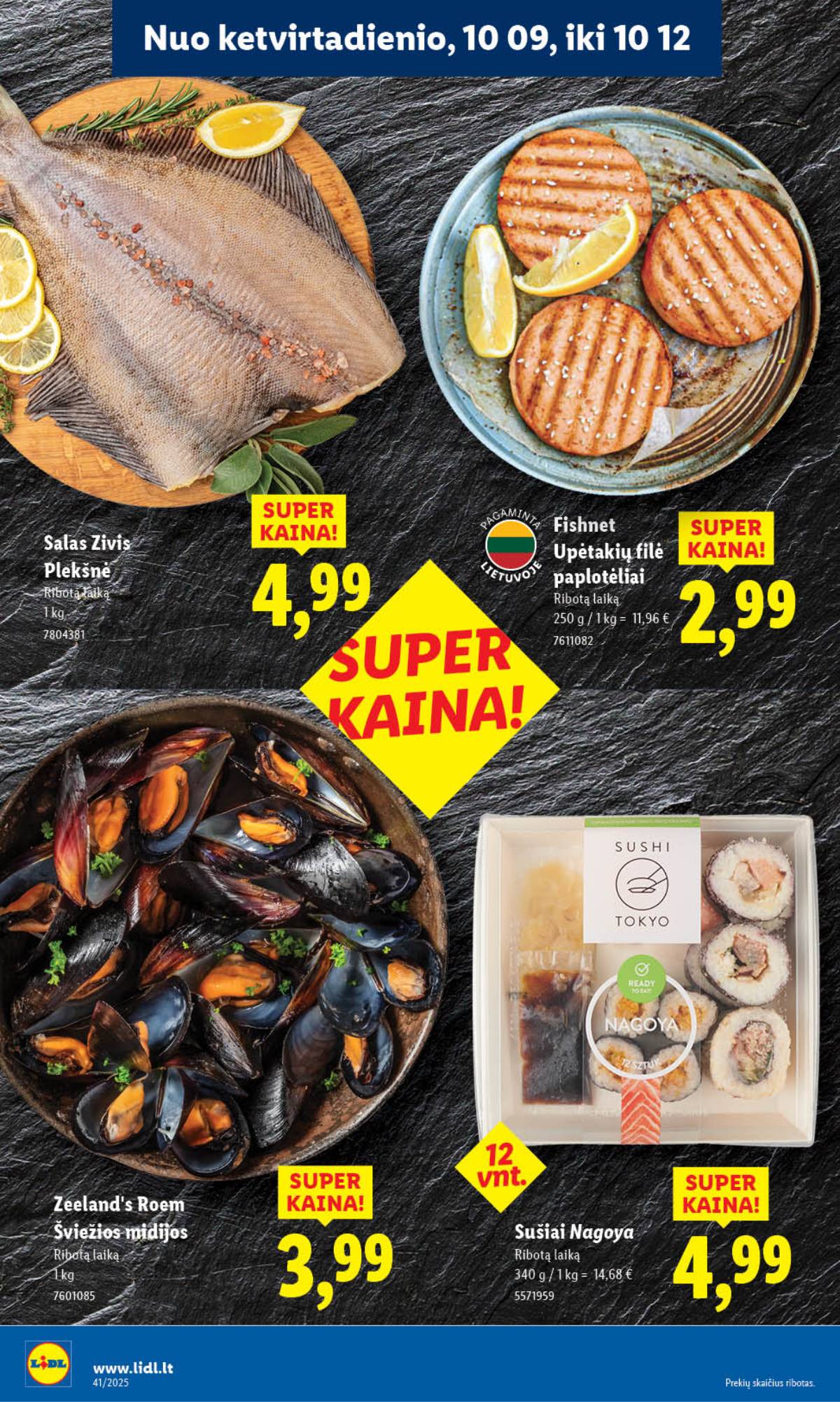 Lidl - LIDL SAVAITĖS Maisto prekių akcijų leidinys 68 puslapis