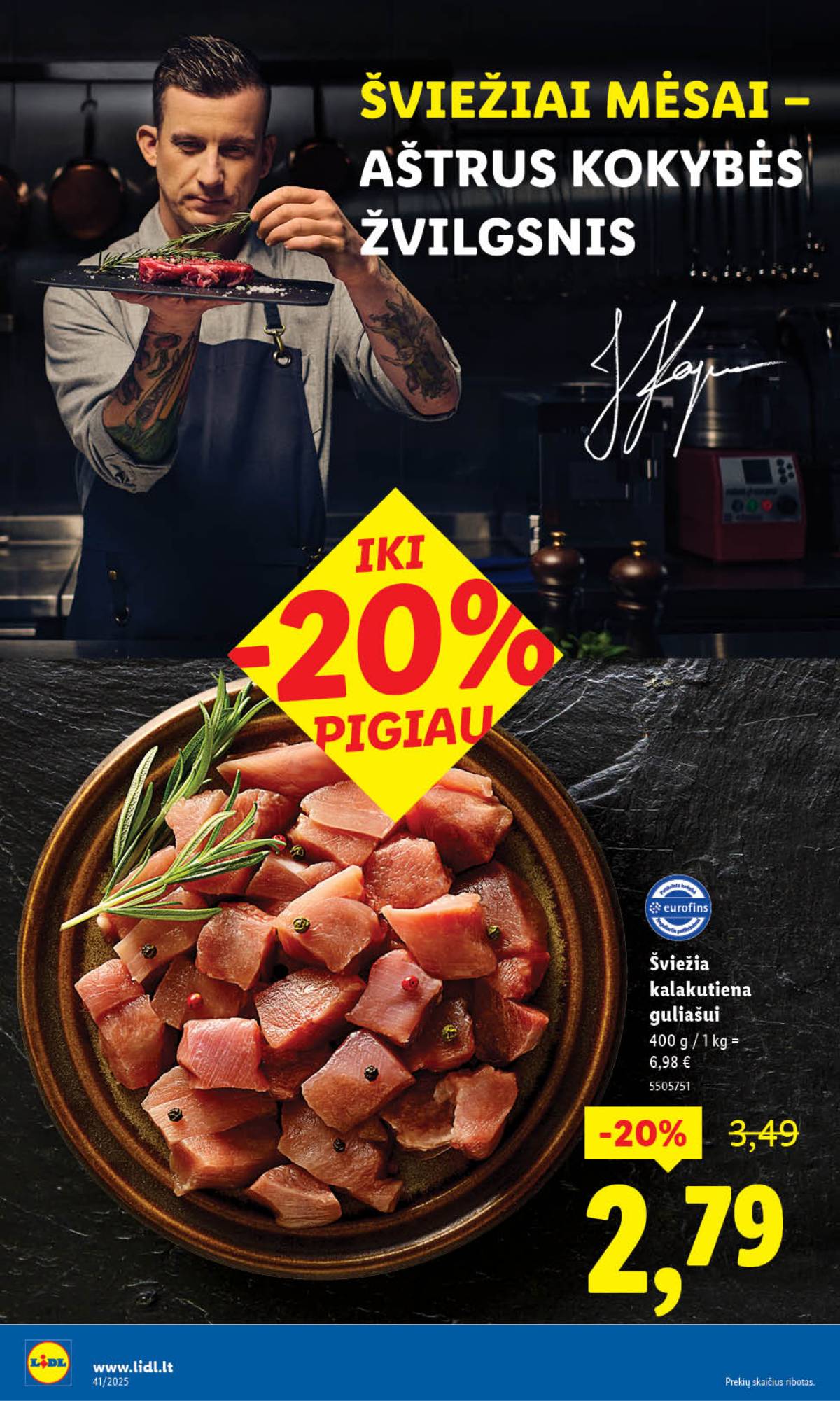 Lidl - LIDL SAVAITĖS Maisto prekių akcijų leidinys 8 puslapis
