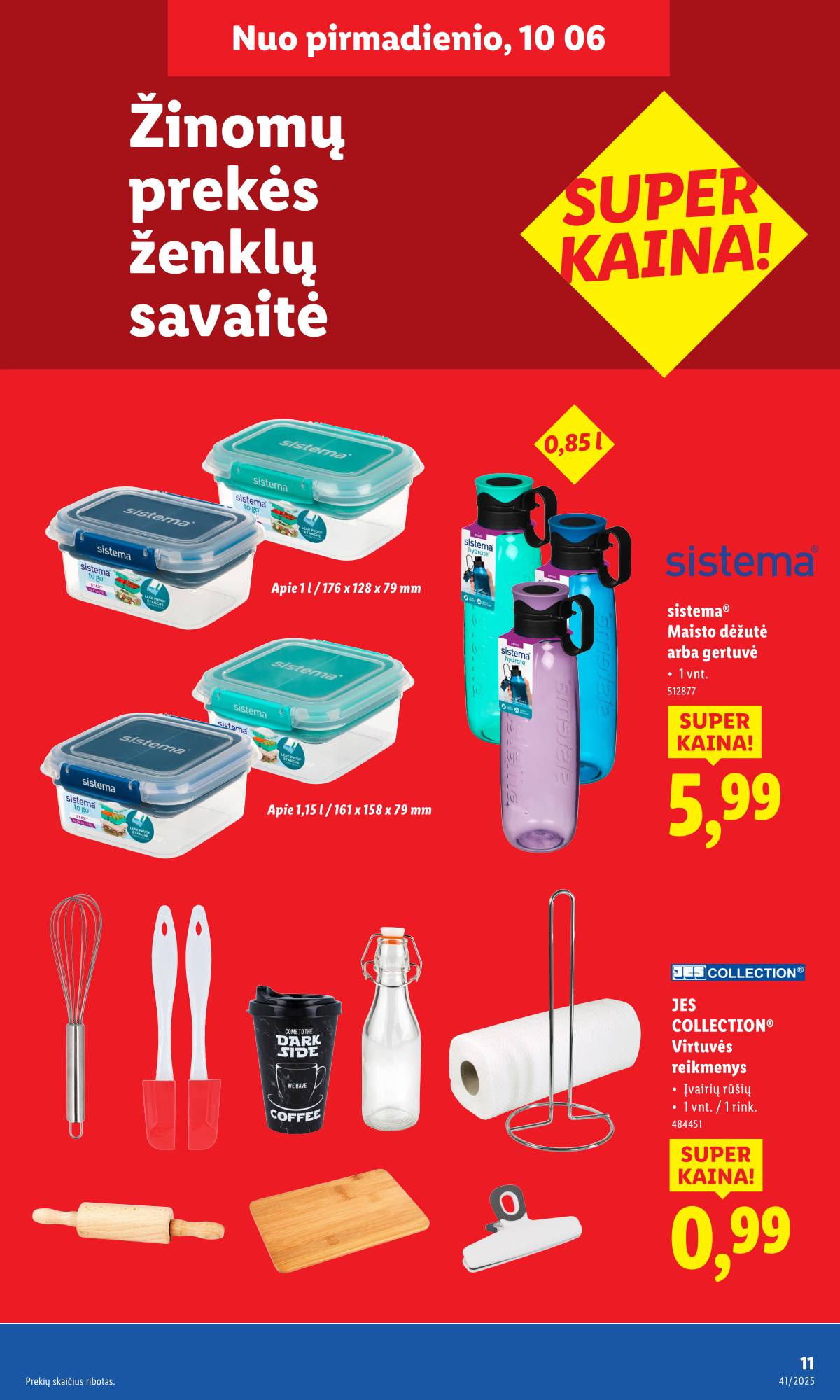 Lidl - LIDL Ne maisto prekių akcijų leidinys 11 puslapis