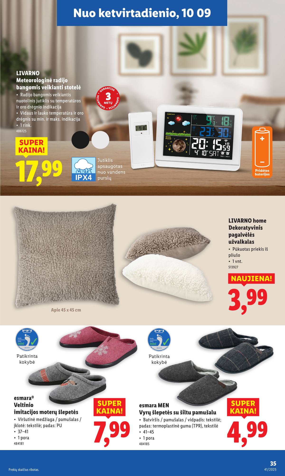Lidl - LIDL Ne maisto prekių akcijų leidinys 35 puslapis