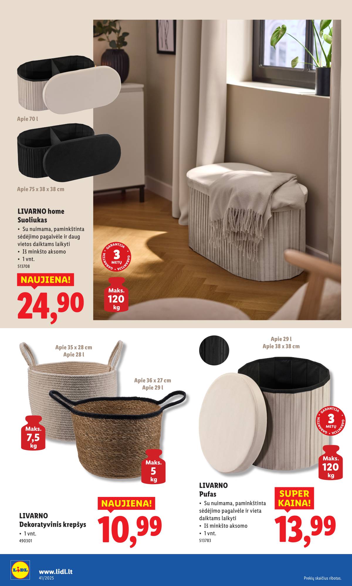 Lidl - LIDL Ne maisto prekių akcijų leidinys 38 puslapis