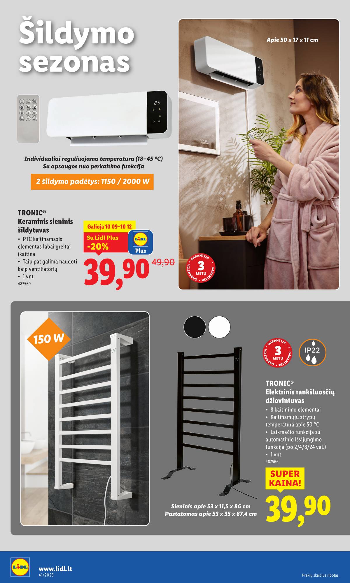 Lidl - LIDL Ne maisto prekių akcijų leidinys 40 puslapis