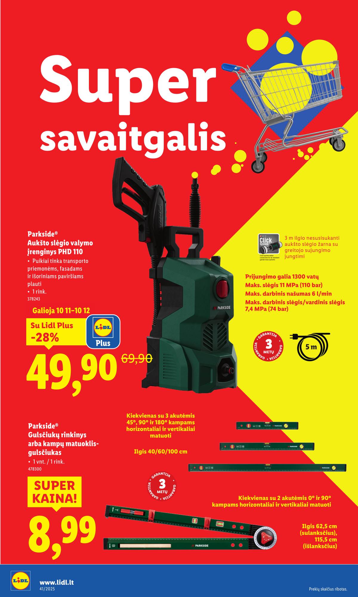 Lidl - LIDL Ne maisto prekių akcijų leidinys 46 puslapis