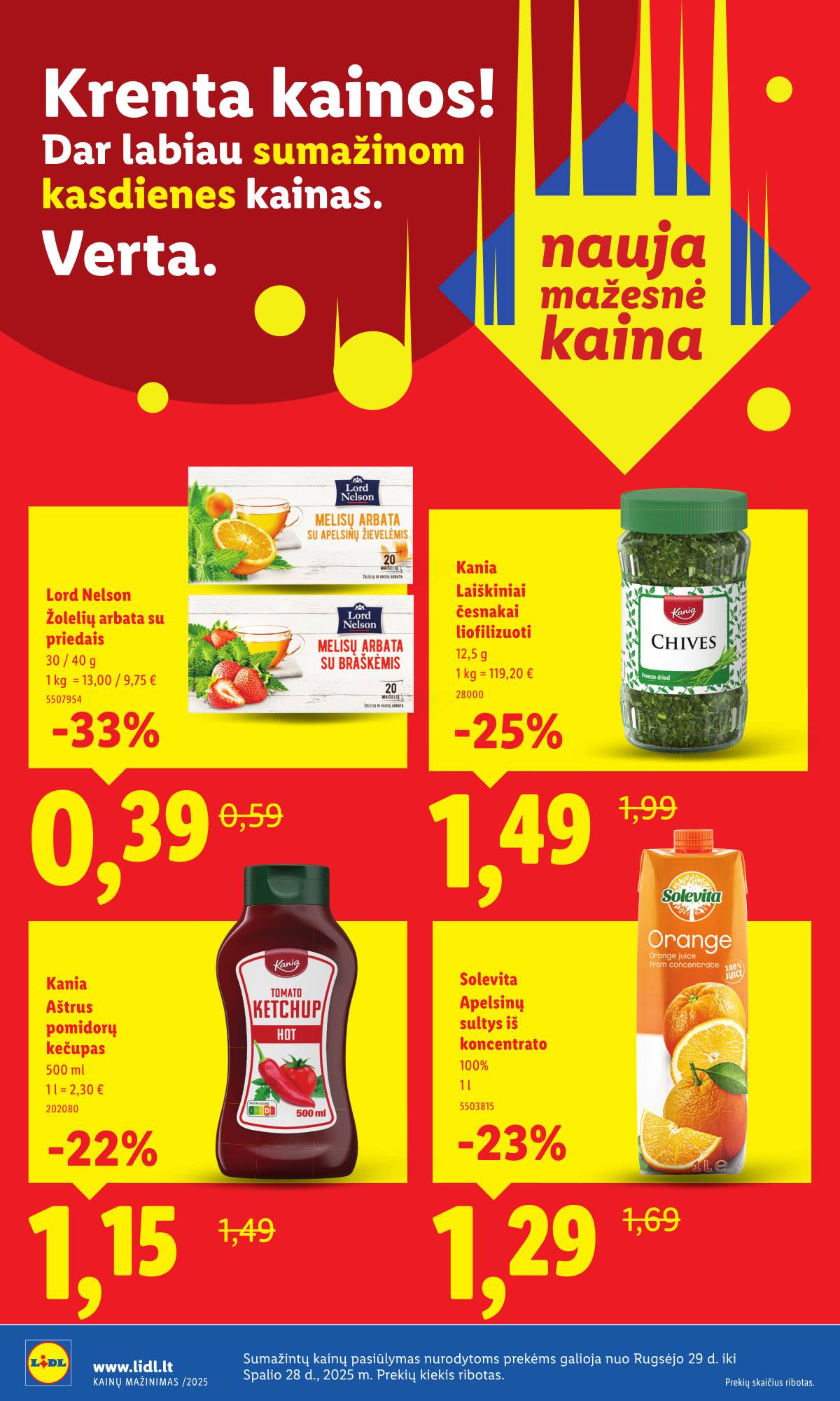Lidl - Daugiau nei 30 prekių! 2 puslapis