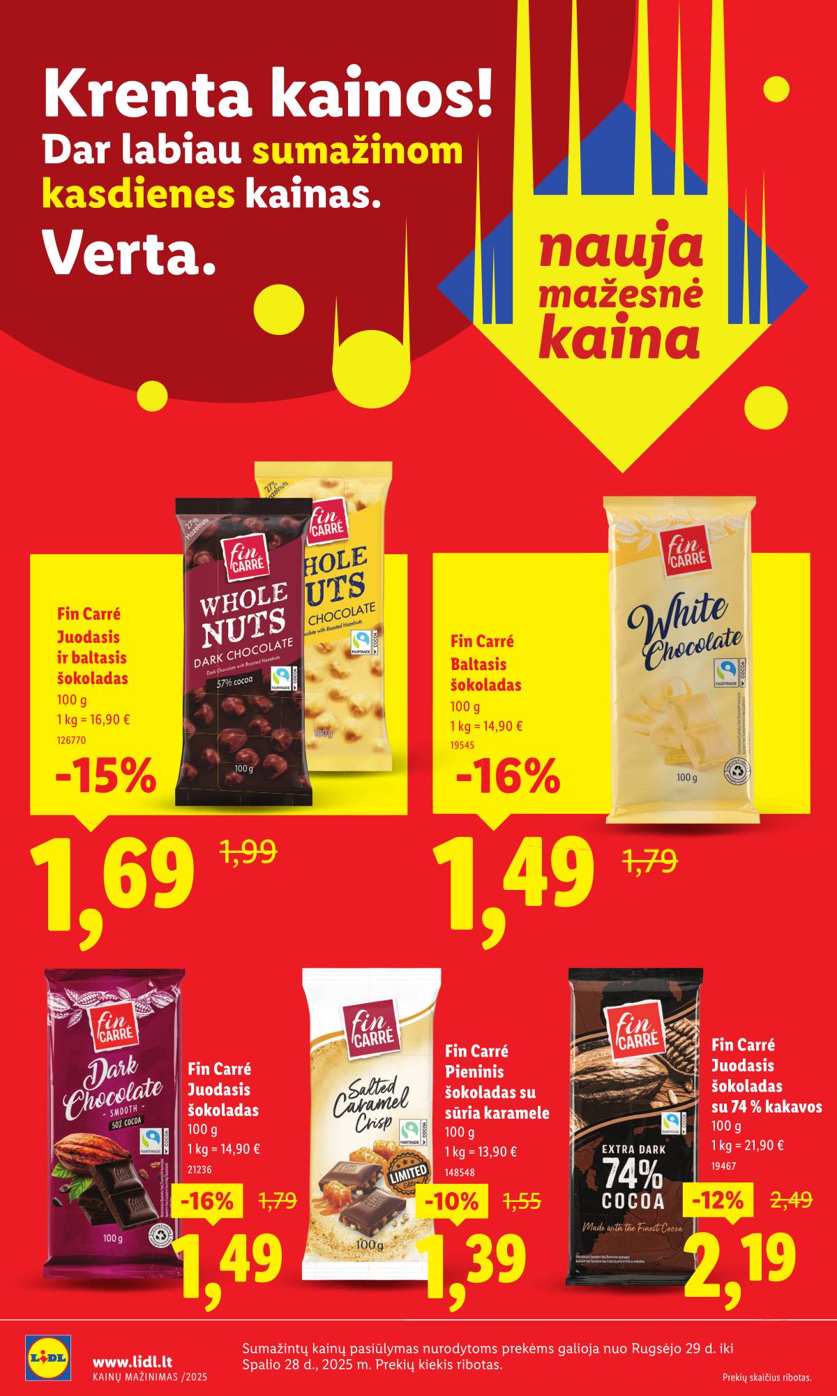Lidl - Daugiau nei 30 prekių! 6 puslapis