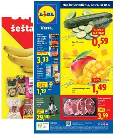 Lidl - LIDL akcijos nuo ketvirtadienio | 2025-10-09 - 2025-10-12 2025-10-09 – 2025-10-12