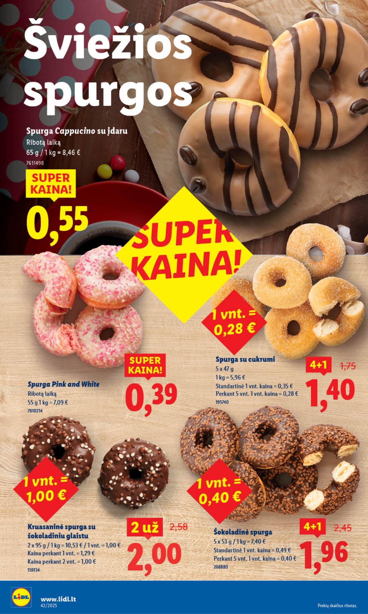 Lidl - LIDL SAVAITĖS Maisto prekių akcijų leidinys 10 puslapis