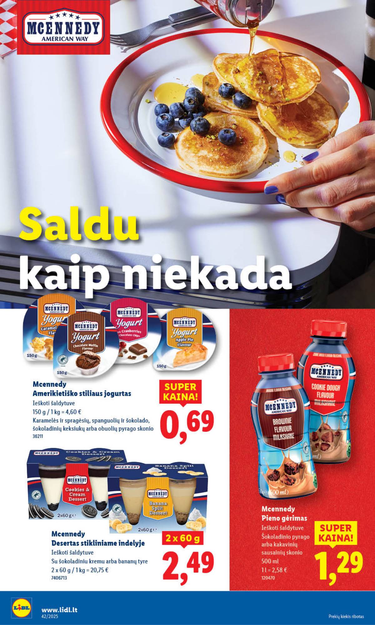 Lidl - LIDL SAVAITĖS Maisto prekių akcijų leidinys 18 puslapis