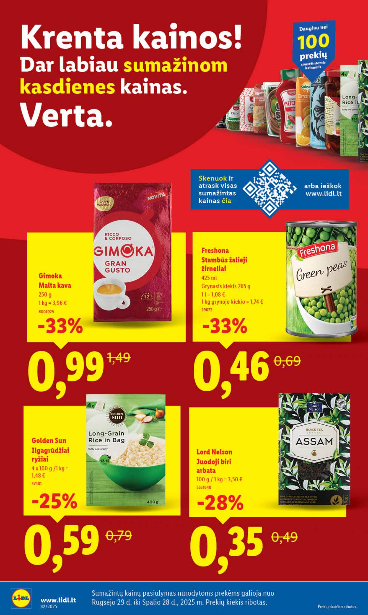 Lidl - LIDL SAVAITĖS Maisto prekių akcijų leidinys 2 puslapis