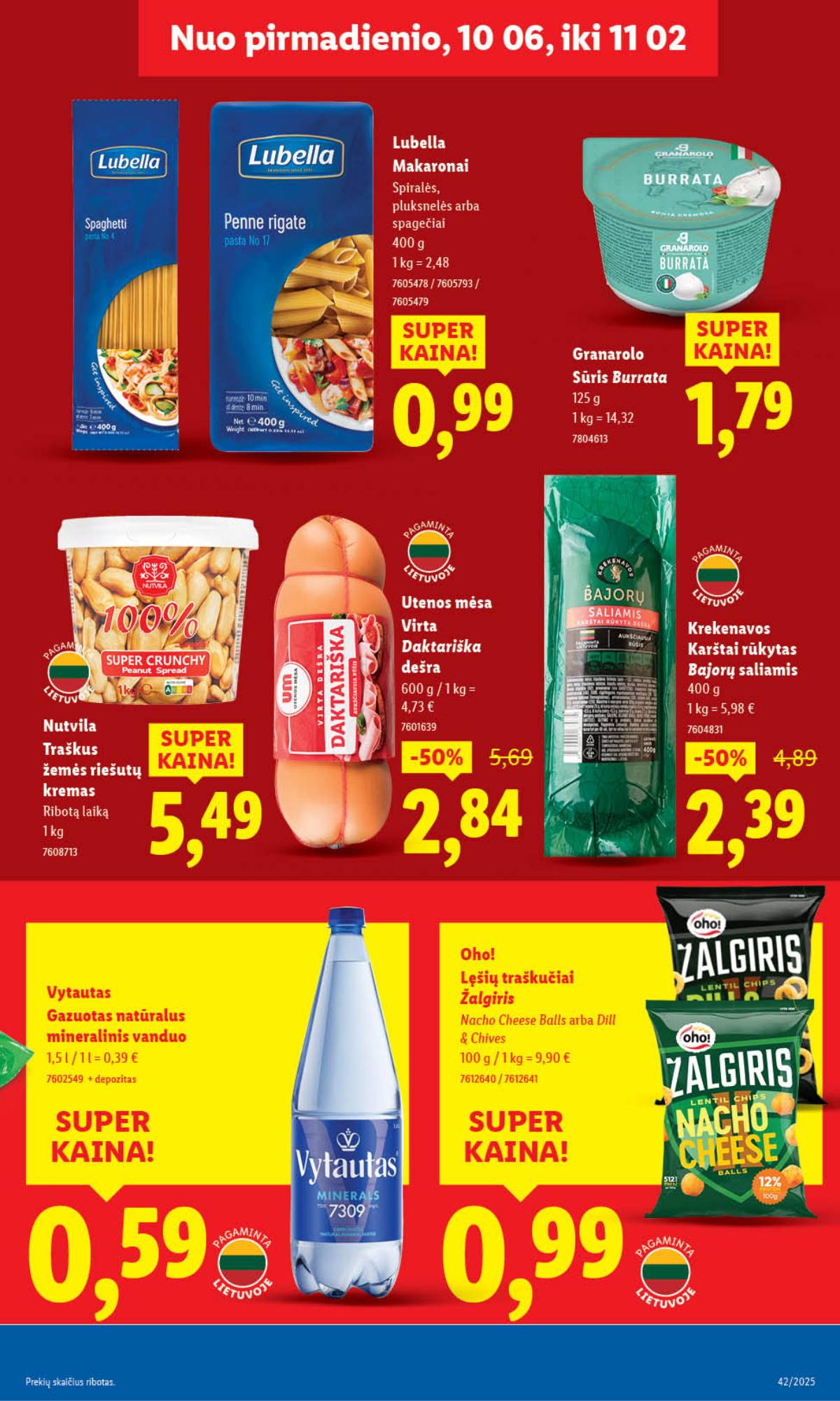 Lidl - LIDL SAVAITĖS Maisto prekių akcijų leidinys 27 puslapis