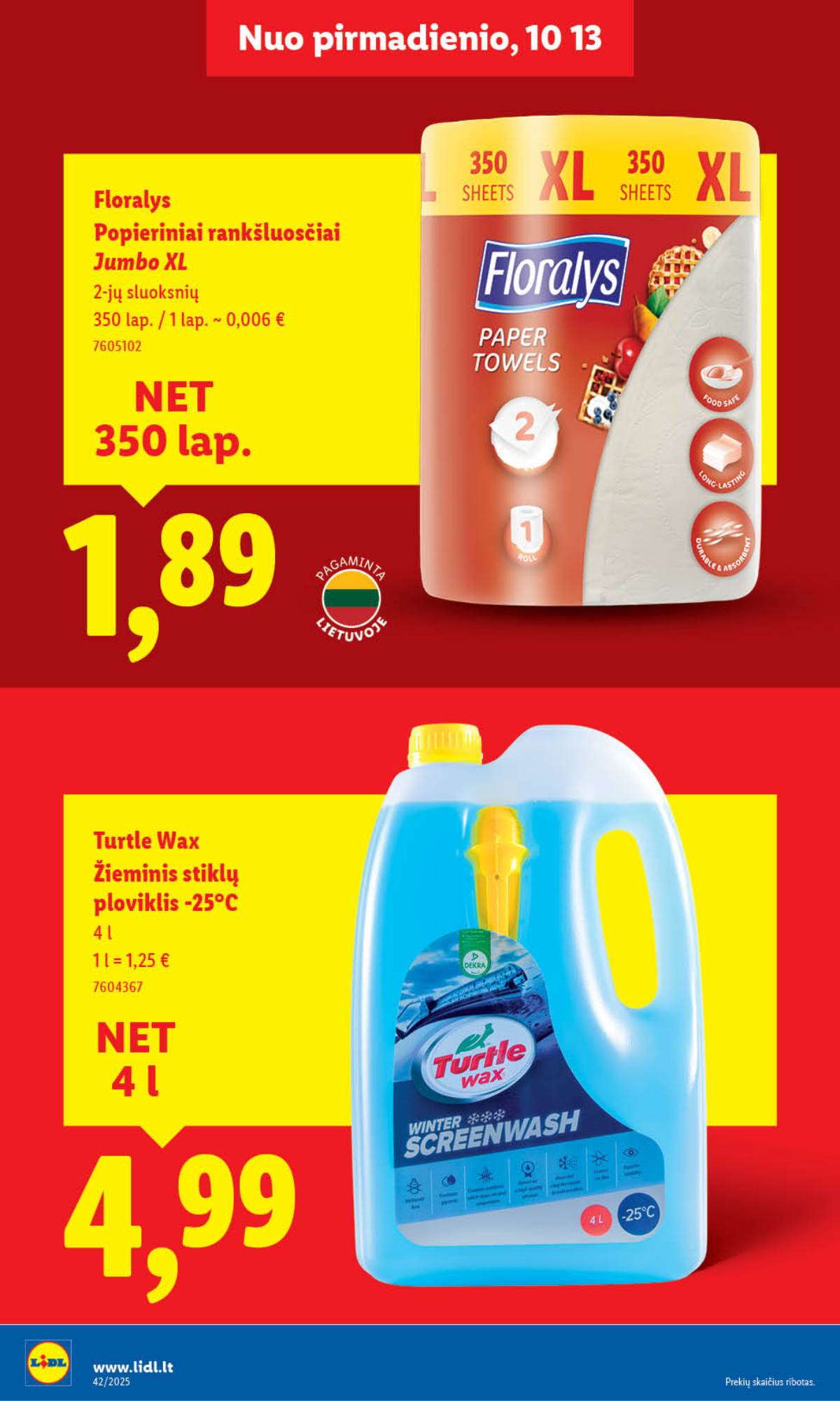 Lidl - LIDL SAVAITĖS Maisto prekių akcijų leidinys 30 puslapis