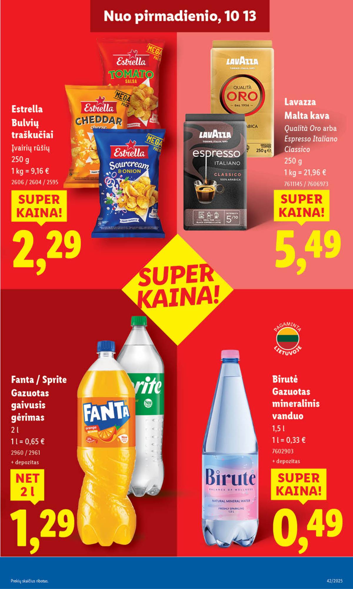 Lidl - LIDL SAVAITĖS Maisto prekių akcijų leidinys 31 puslapis