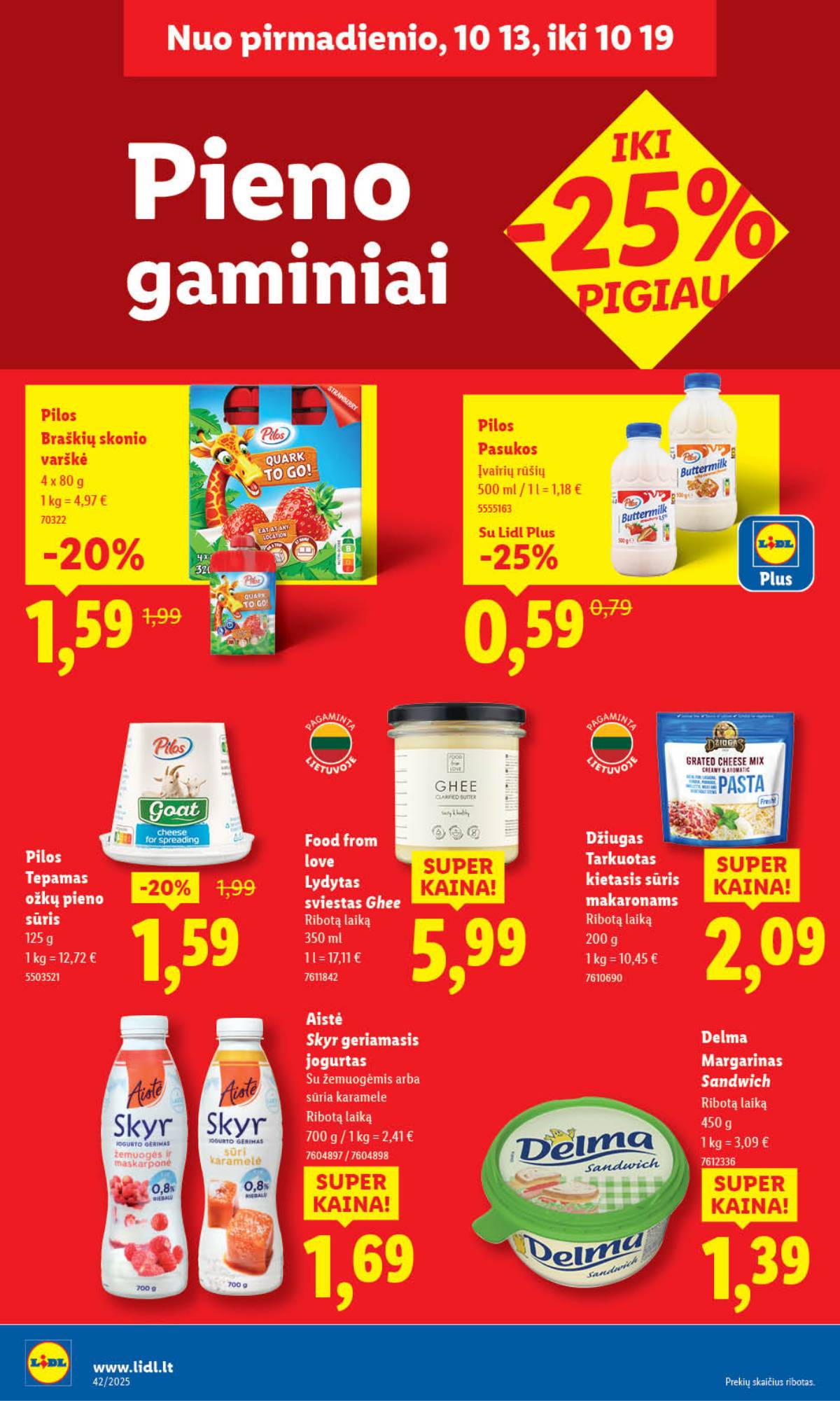 Lidl - LIDL SAVAITĖS Maisto prekių akcijų leidinys 32 puslapis