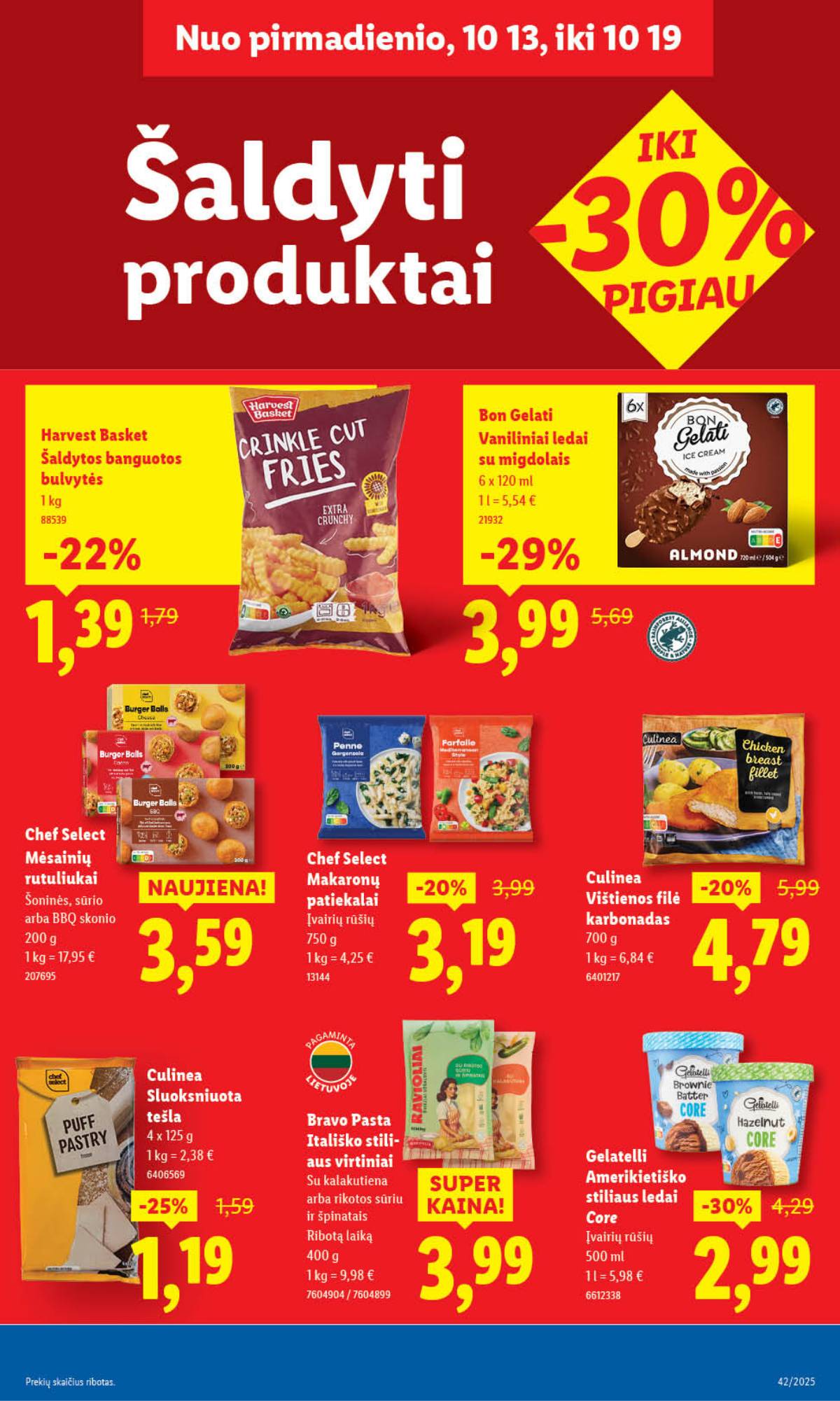 Lidl - LIDL SAVAITĖS Maisto prekių akcijų leidinys 33 puslapis