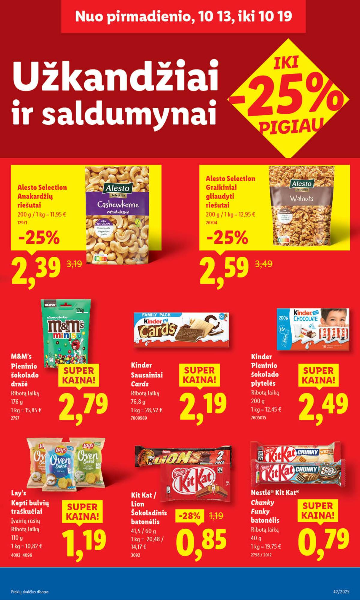 Lidl - LIDL SAVAITĖS Maisto prekių akcijų leidinys 37 puslapis