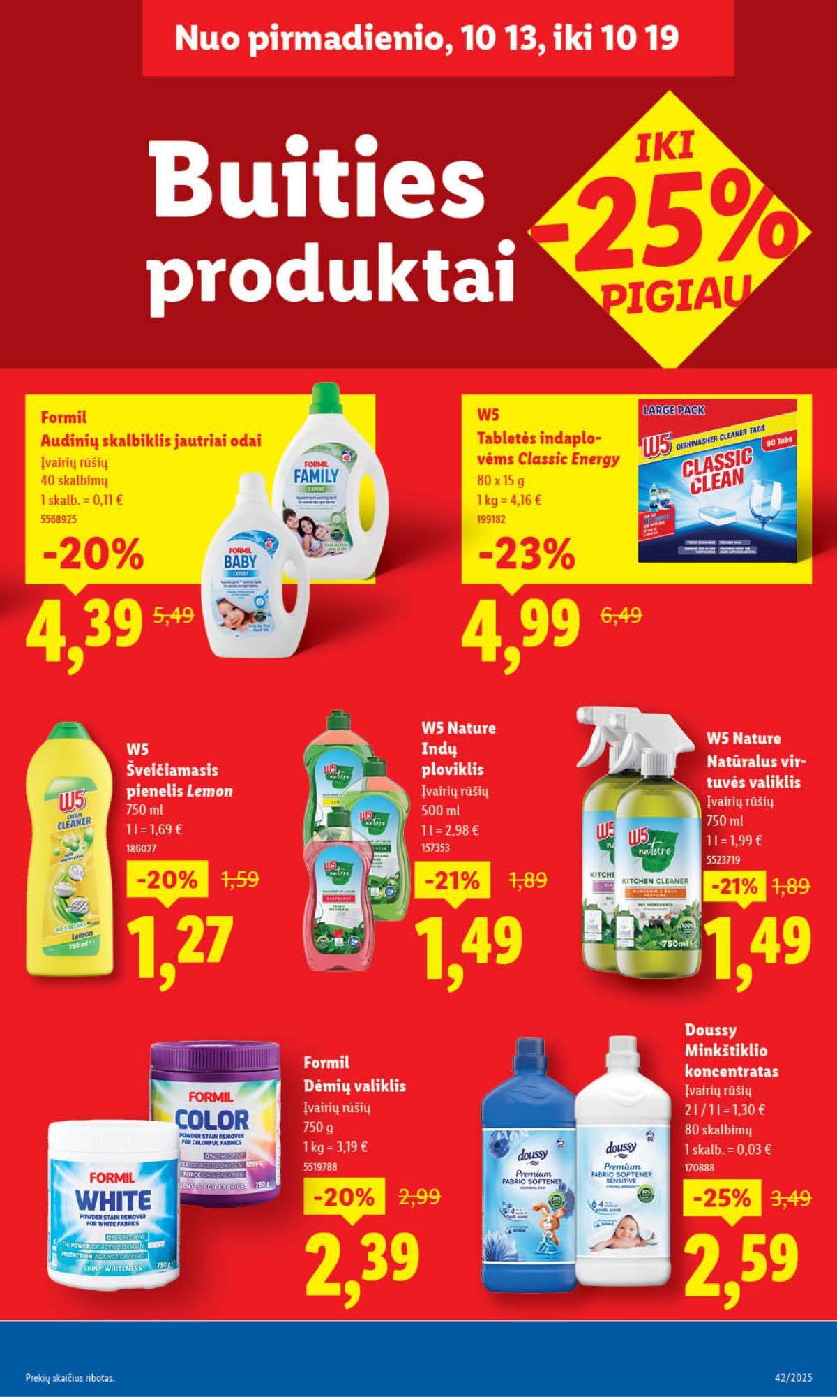 Lidl - LIDL SAVAITĖS Maisto prekių akcijų leidinys 47 puslapis