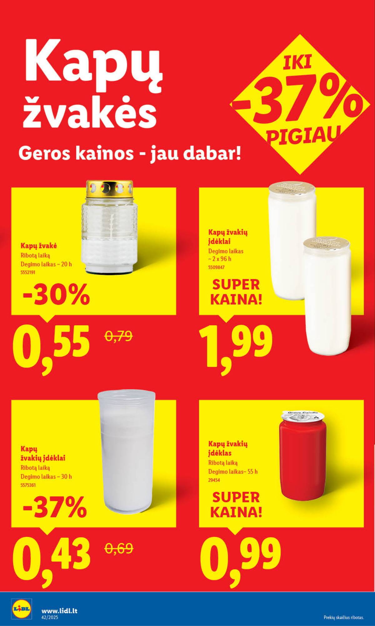 Lidl - LIDL SAVAITĖS Maisto prekių akcijų leidinys 48 puslapis