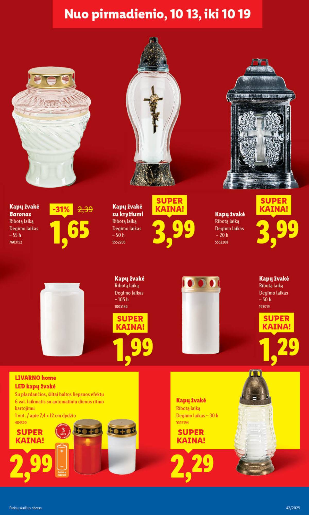 Lidl - LIDL SAVAITĖS Maisto prekių akcijų leidinys 49 puslapis