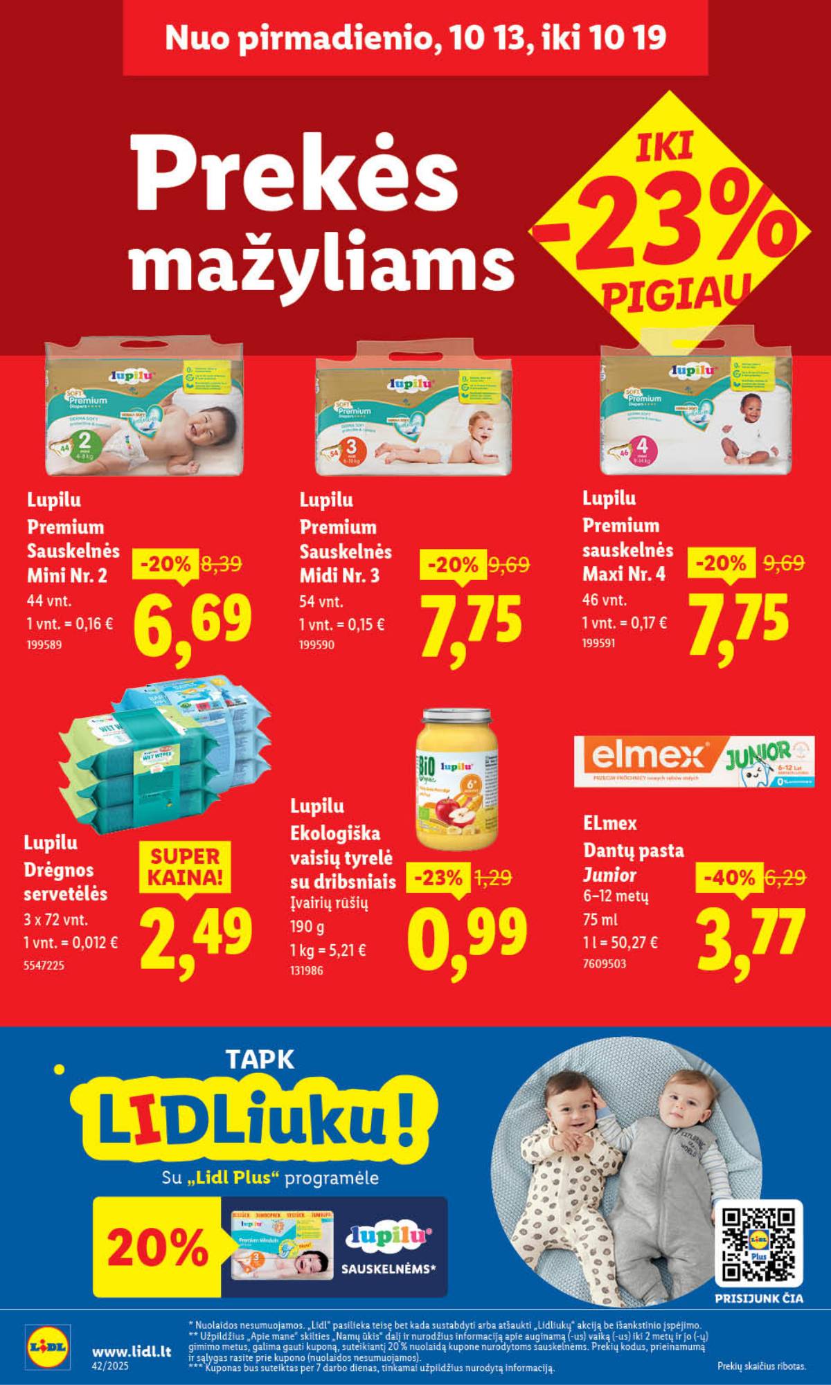 Lidl - LIDL SAVAITĖS Maisto prekių akcijų leidinys 52 puslapis
