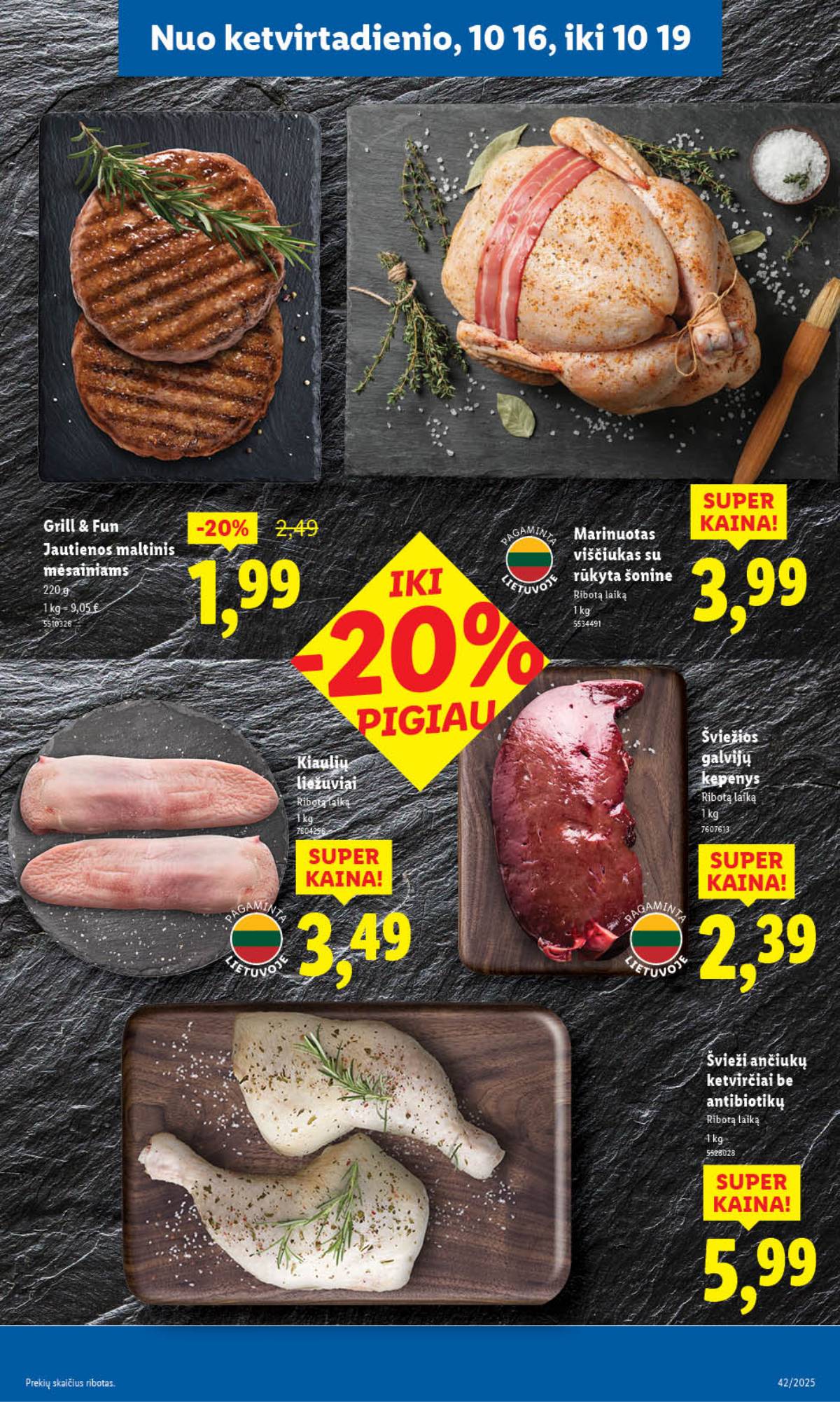 Lidl - LIDL SAVAITĖS Maisto prekių akcijų leidinys 59 puslapis