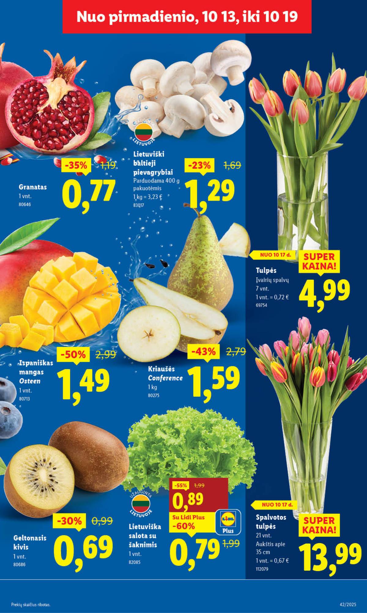 Lidl - LIDL SAVAITĖS Maisto prekių akcijų leidinys 7 puslapis