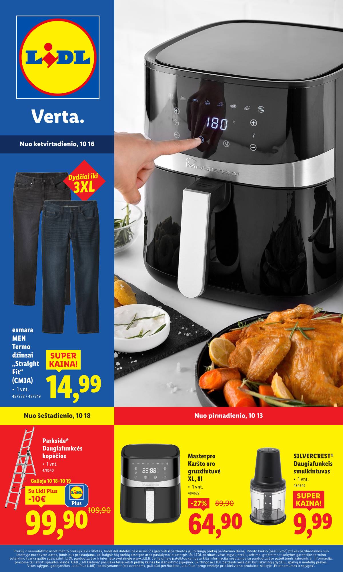 Lidl - LIDL Ne maisto prekių akcijų leidinys 1 puslapis