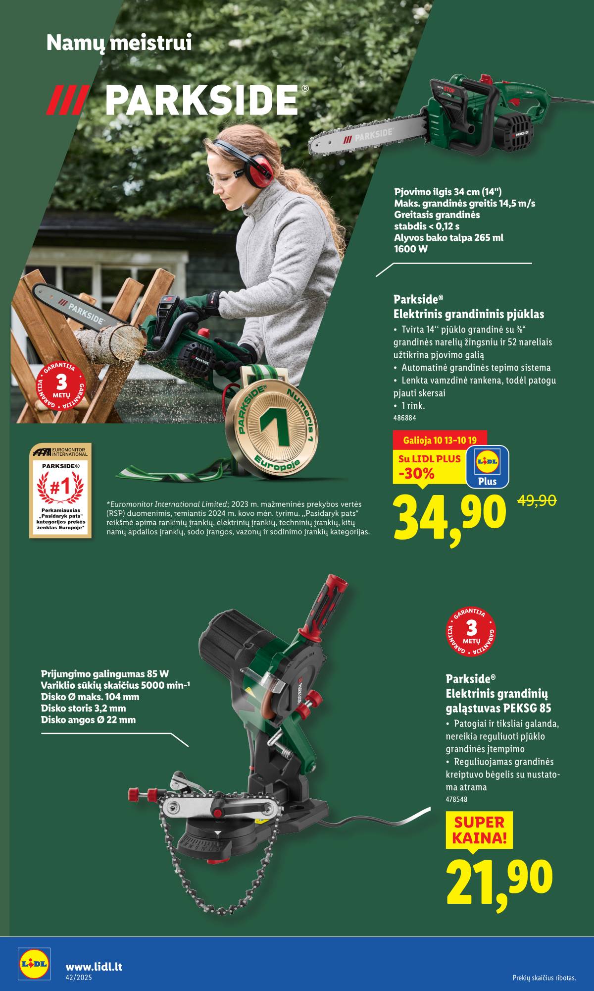 Lidl - LIDL Ne maisto prekių akcijų leidinys 14 puslapis