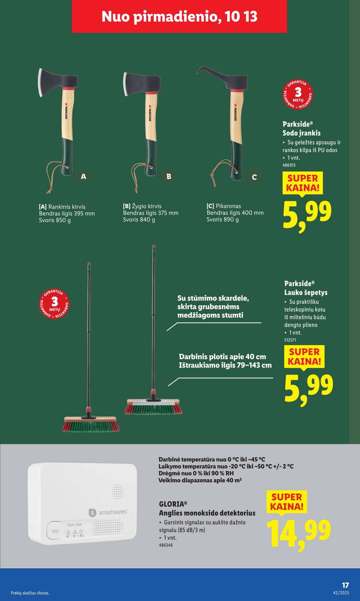Lidl - LIDL Ne maisto prekių akcijų leidinys 17 puslapis