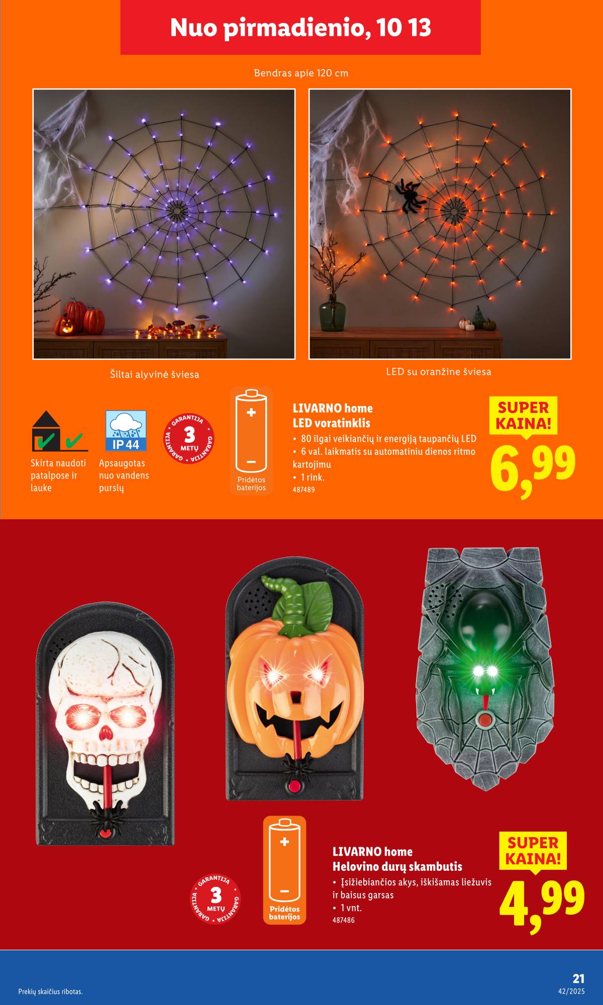 Lidl - LIDL Ne maisto prekių akcijų leidinys 21 puslapis