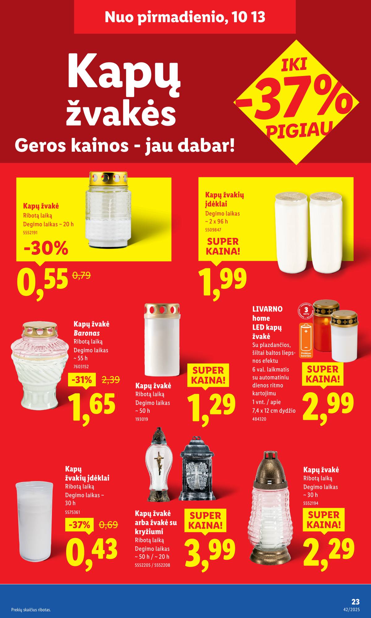 Lidl - LIDL Ne maisto prekių akcijų leidinys 23 puslapis