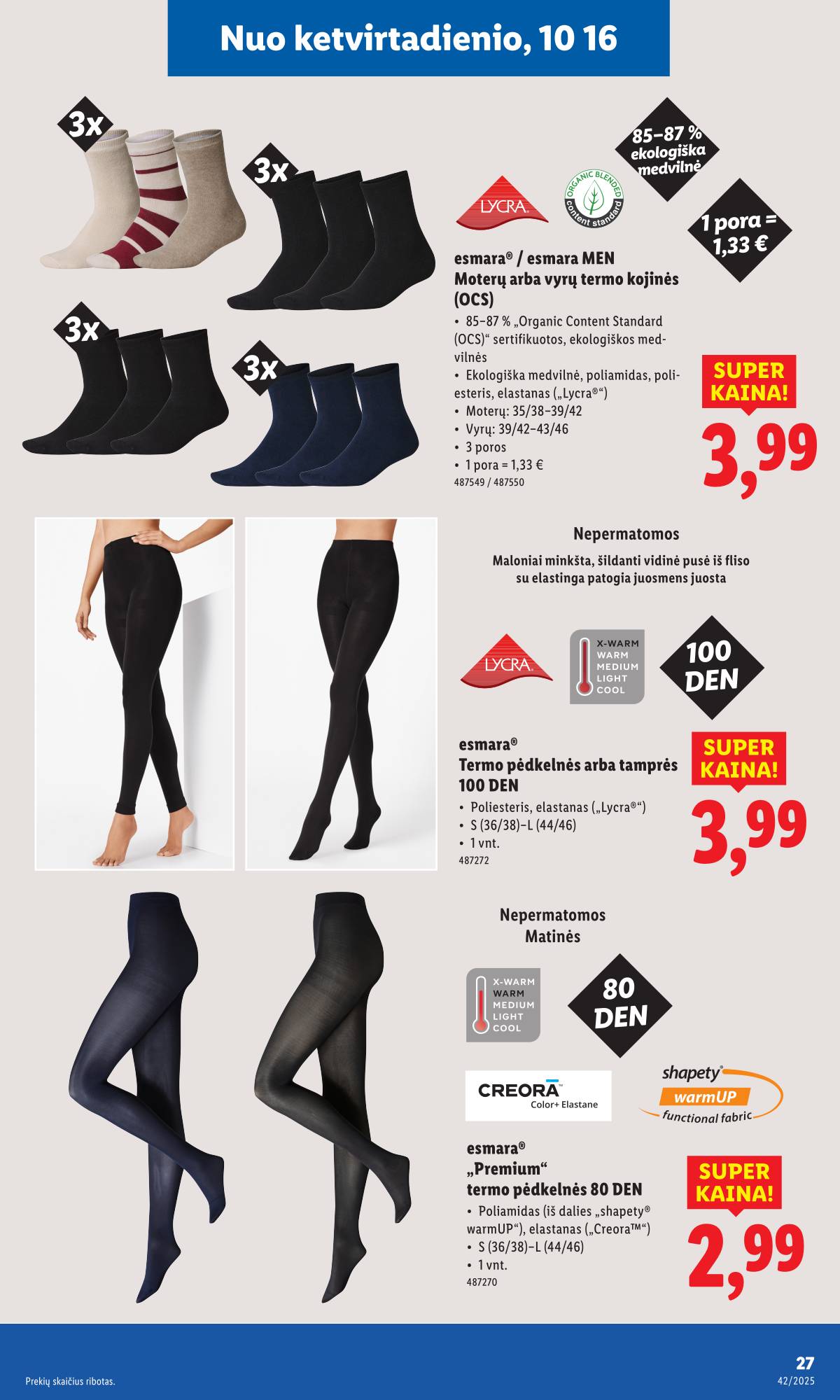 Lidl - LIDL Ne maisto prekių akcijų leidinys 27 puslapis
