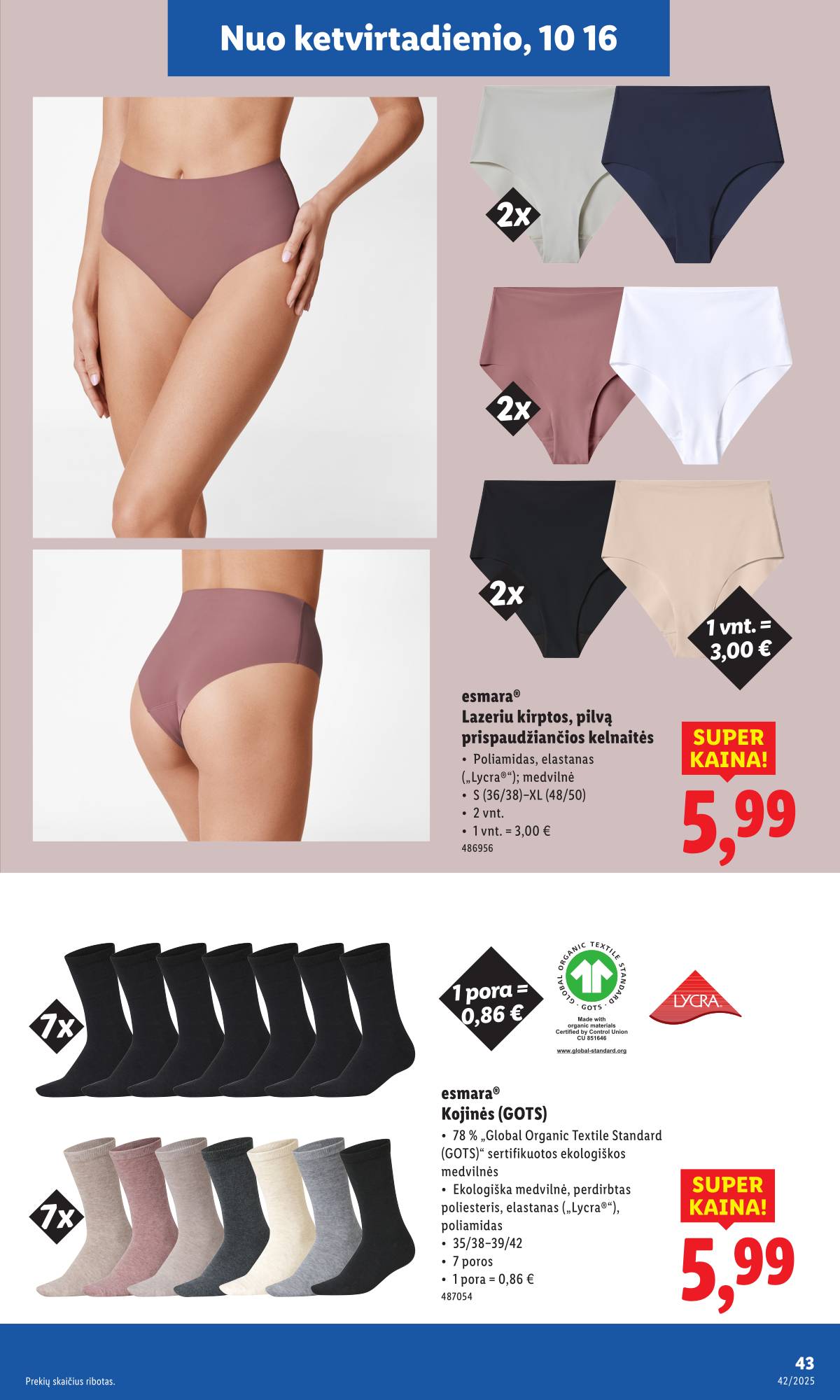 Lidl - LIDL Ne maisto prekių akcijų leidinys 43 puslapis