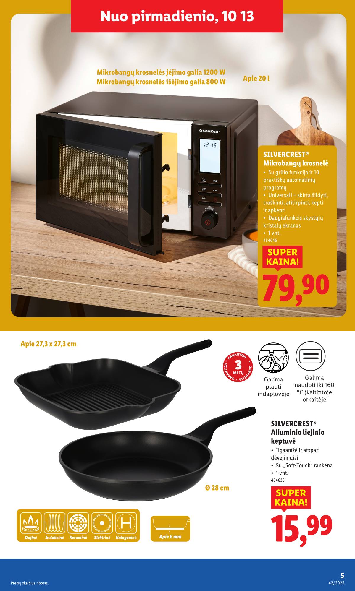 Lidl - LIDL Ne maisto prekių akcijų leidinys 5 puslapis