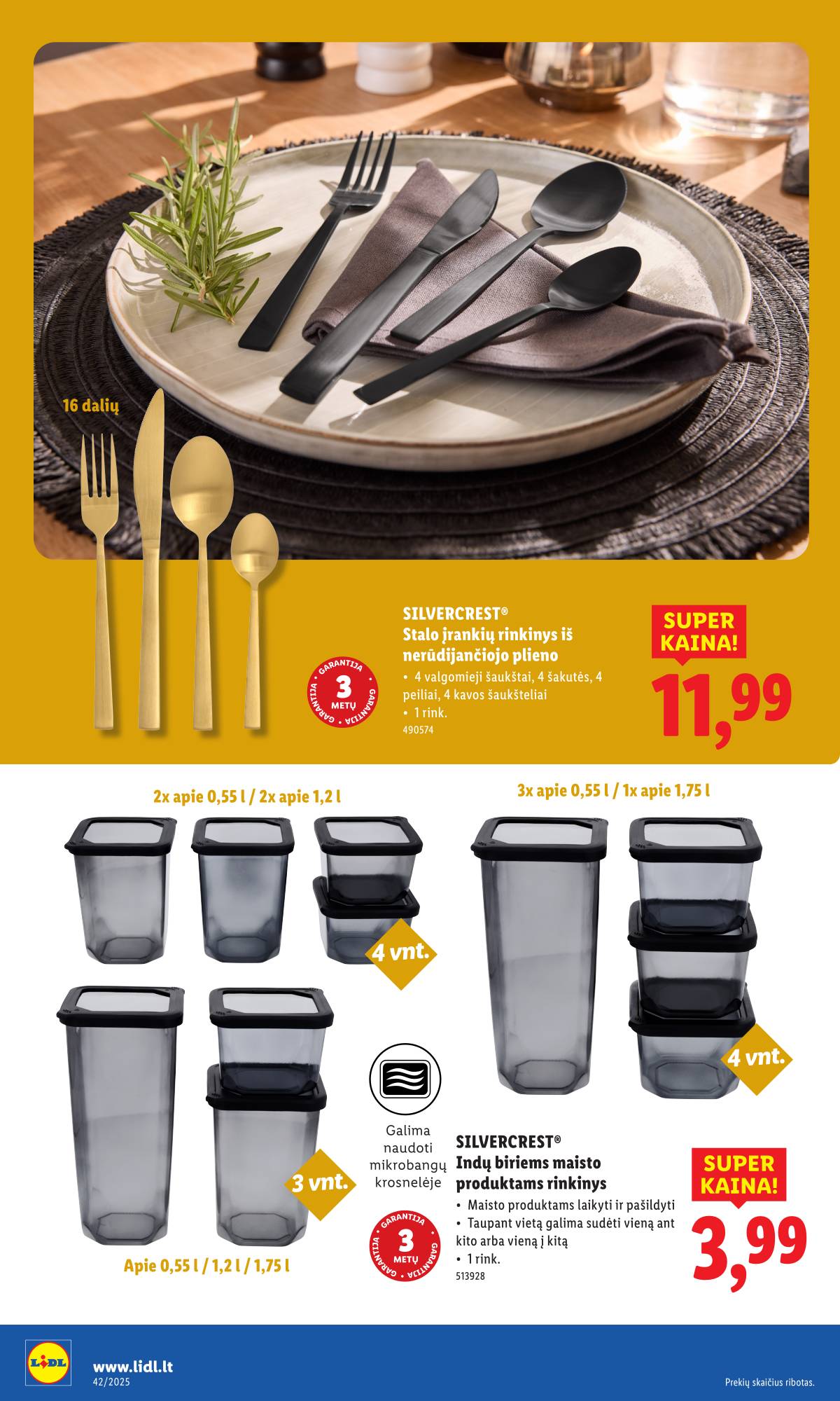 Lidl - LIDL Ne maisto prekių akcijų leidinys 6 puslapis