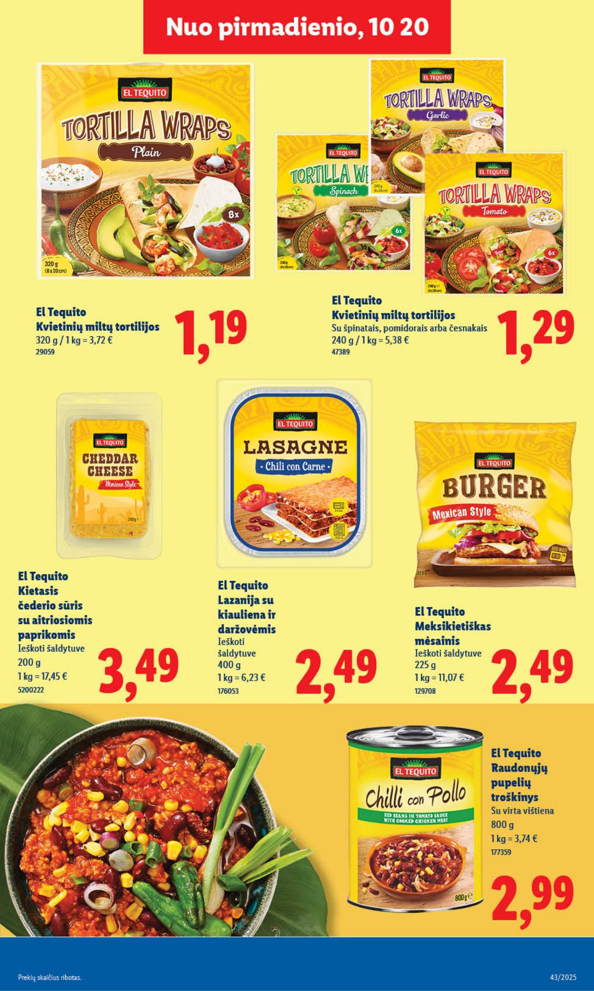 Lidl - LIDL SAVAITĖS Maisto prekių akcijų leidinys 19 puslapis