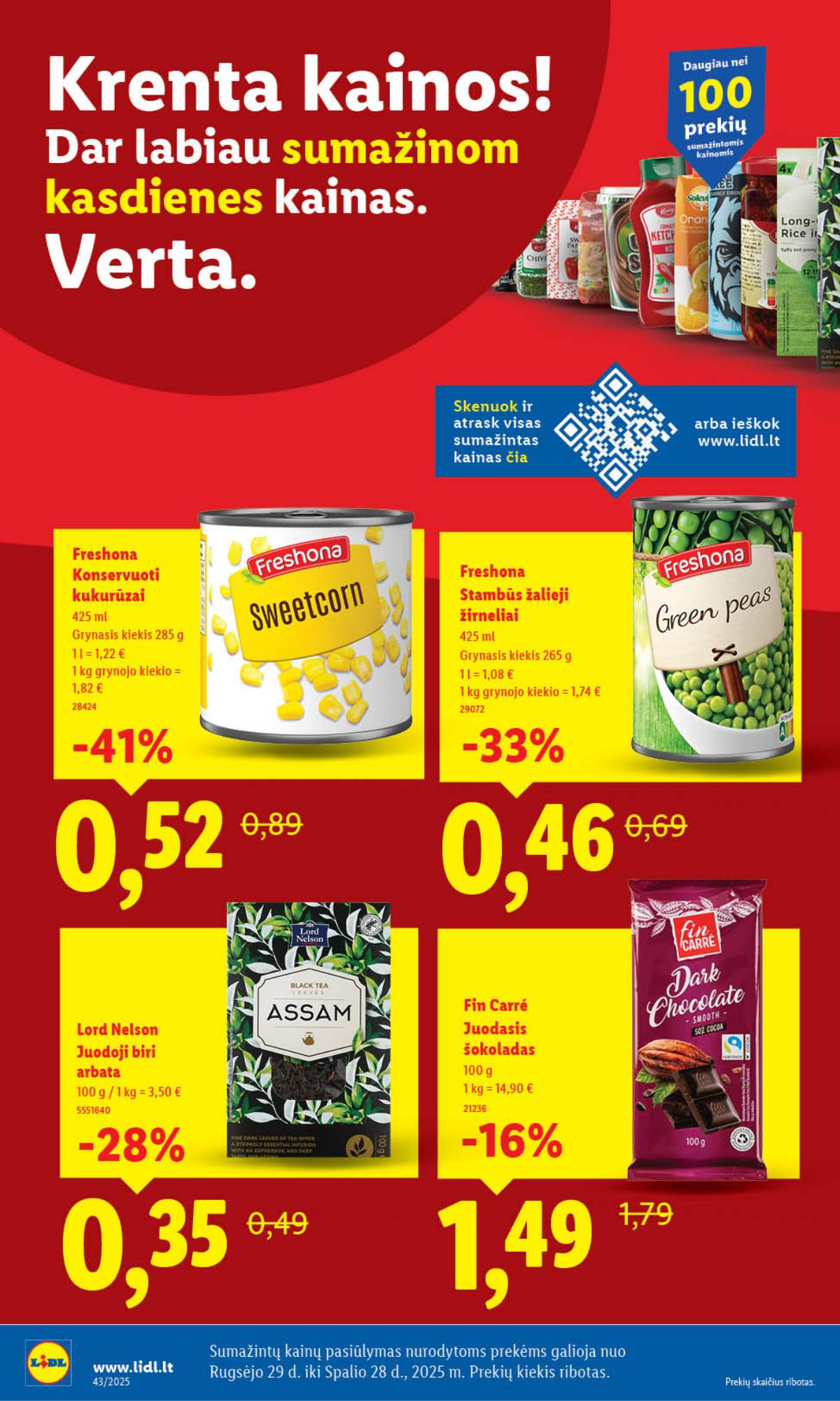 Lidl - LIDL SAVAITĖS Maisto prekių akcijų leidinys 2 puslapis