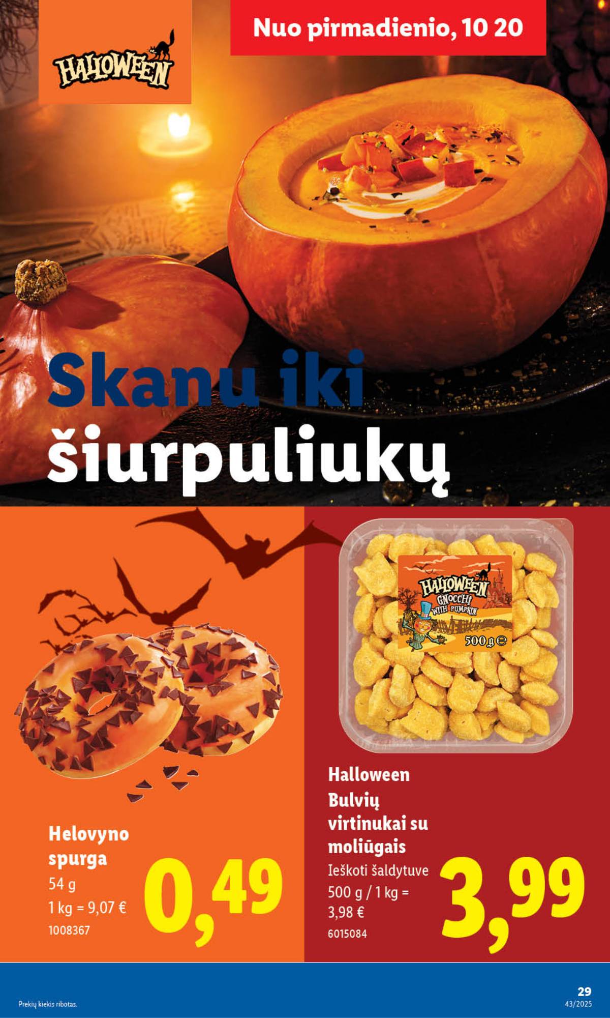 Lidl - LIDL SAVAITĖS Maisto prekių akcijų leidinys 25 puslapis