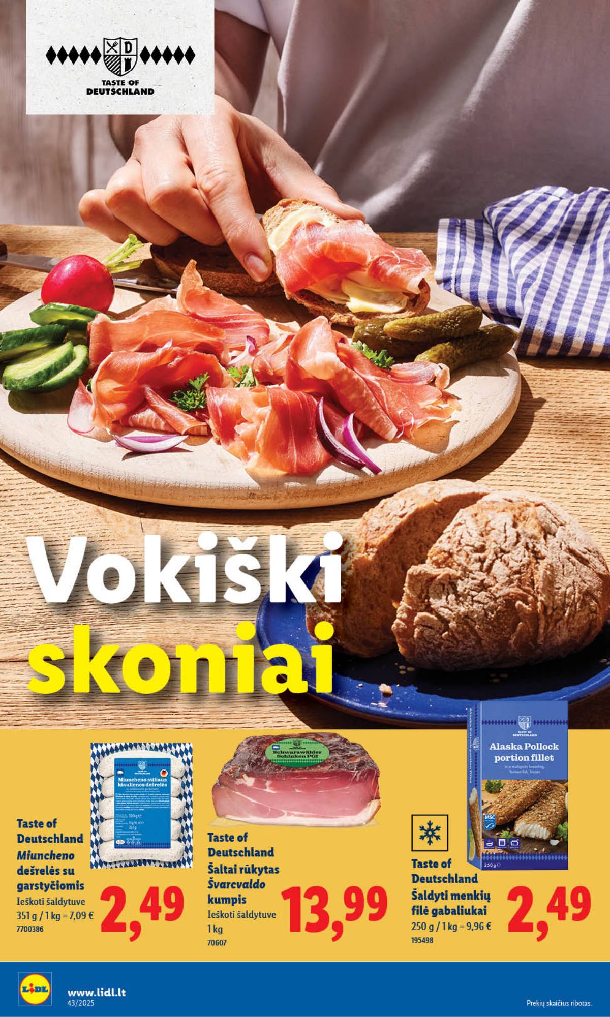 Lidl - LIDL SAVAITĖS Maisto prekių akcijų leidinys 26 puslapis