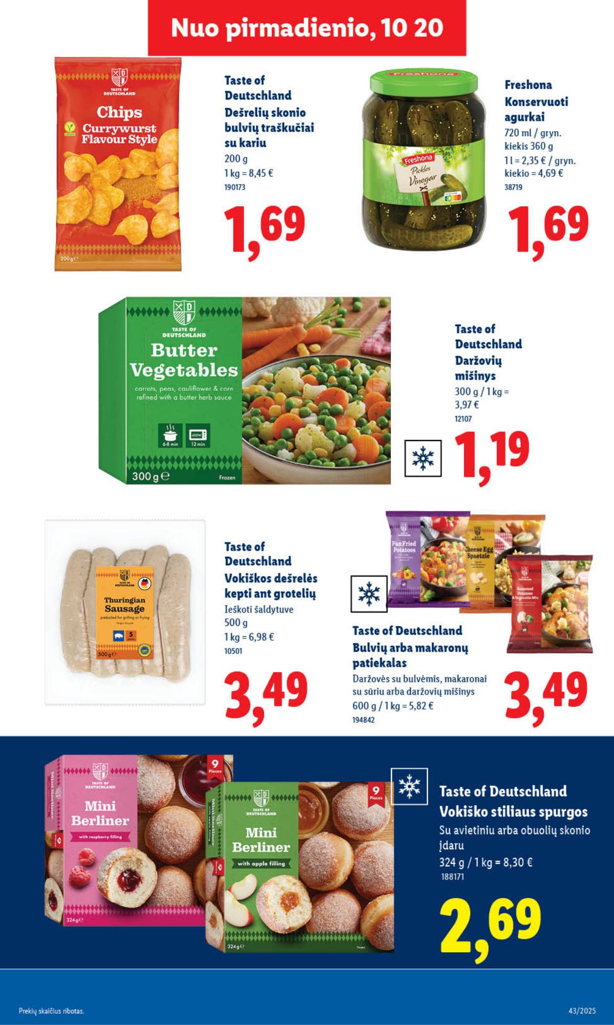 Lidl - LIDL SAVAITĖS Maisto prekių akcijų leidinys 27 puslapis