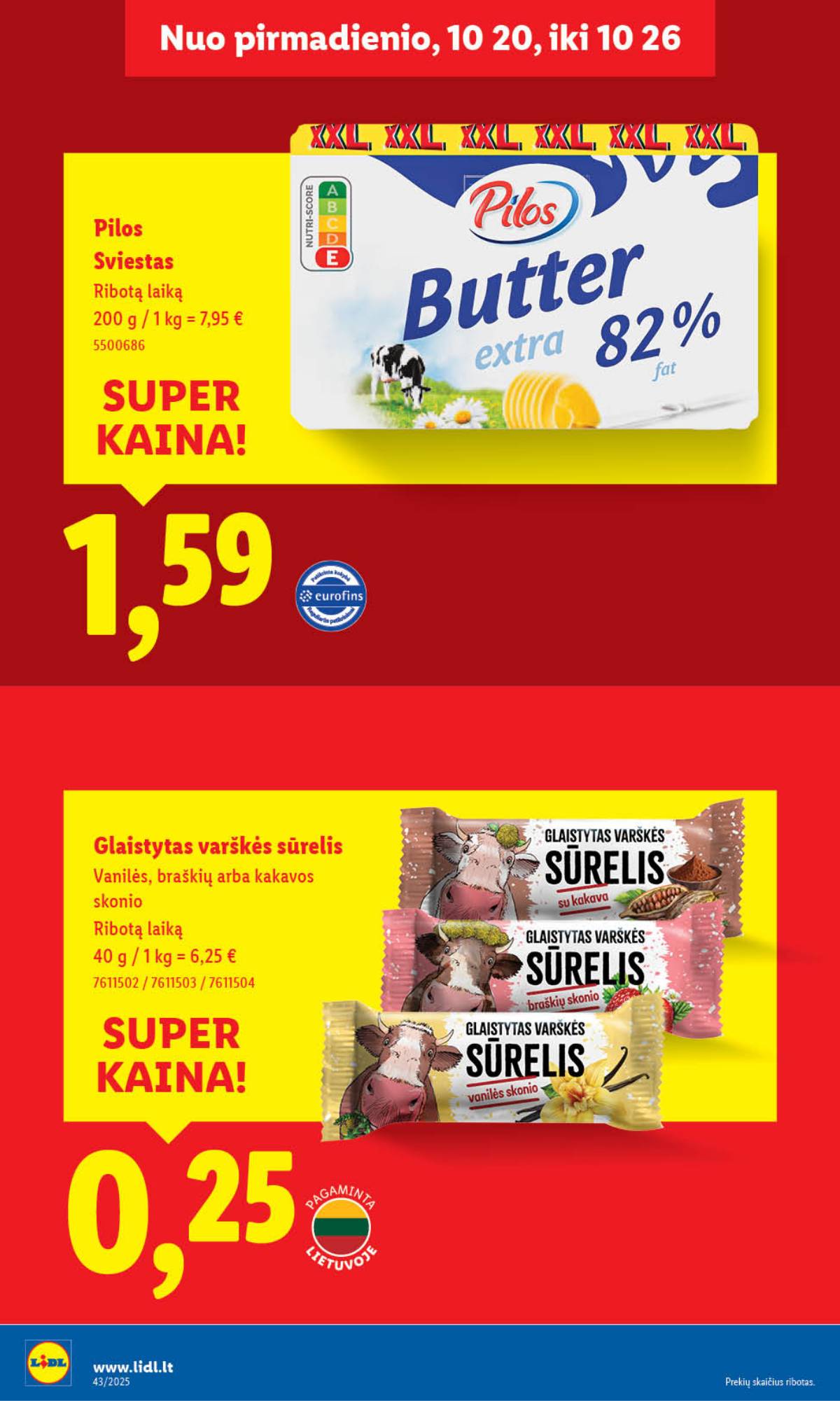 Lidl - LIDL SAVAITĖS Maisto prekių akcijų leidinys 30 puslapis