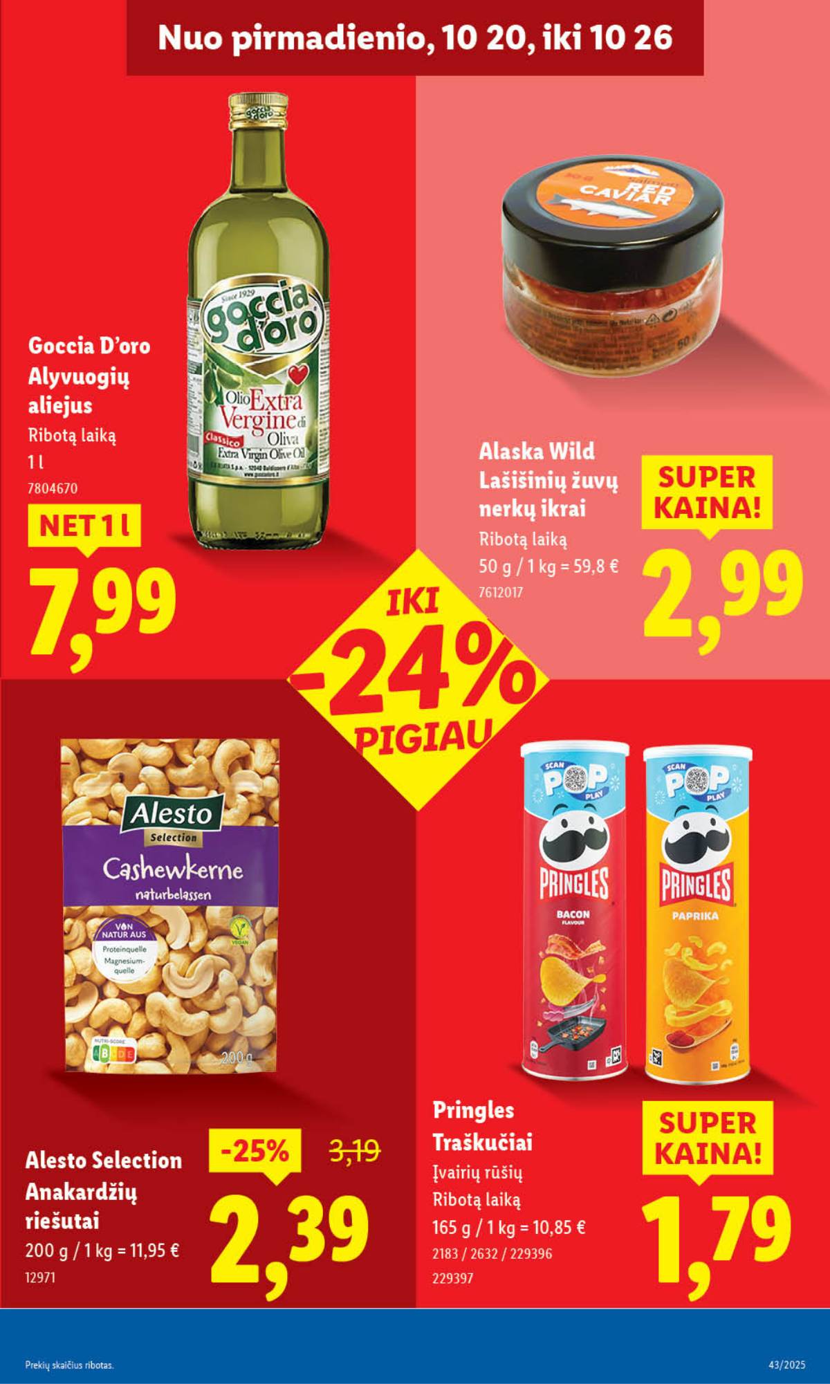 Lidl - LIDL SAVAITĖS Maisto prekių akcijų leidinys 31 puslapis