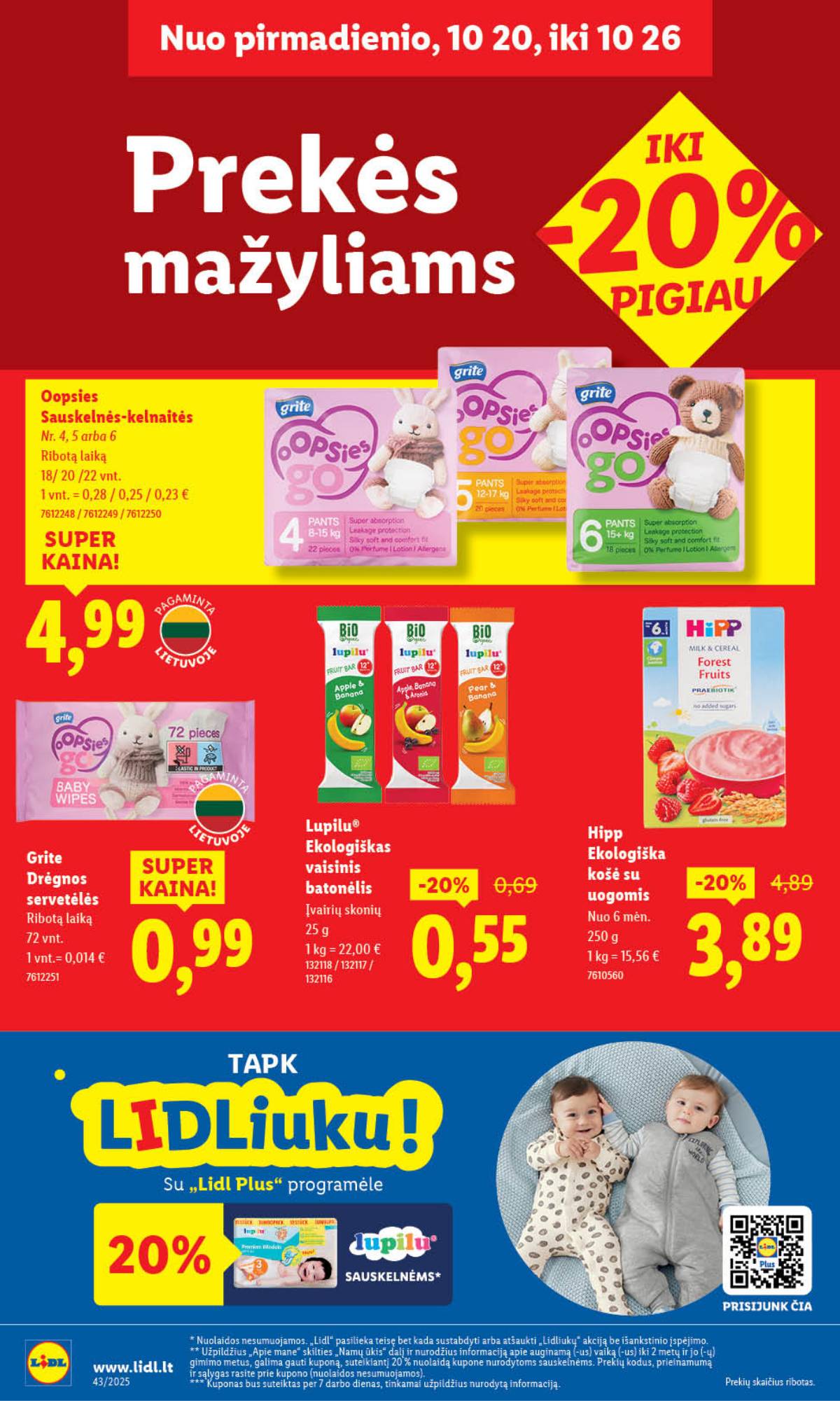 Lidl - LIDL SAVAITĖS Maisto prekių akcijų leidinys 46 puslapis