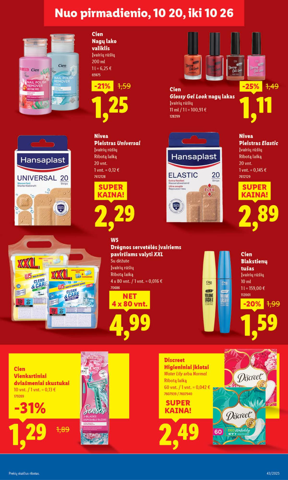 Lidl - LIDL SAVAITĖS Maisto prekių akcijų leidinys 49 puslapis