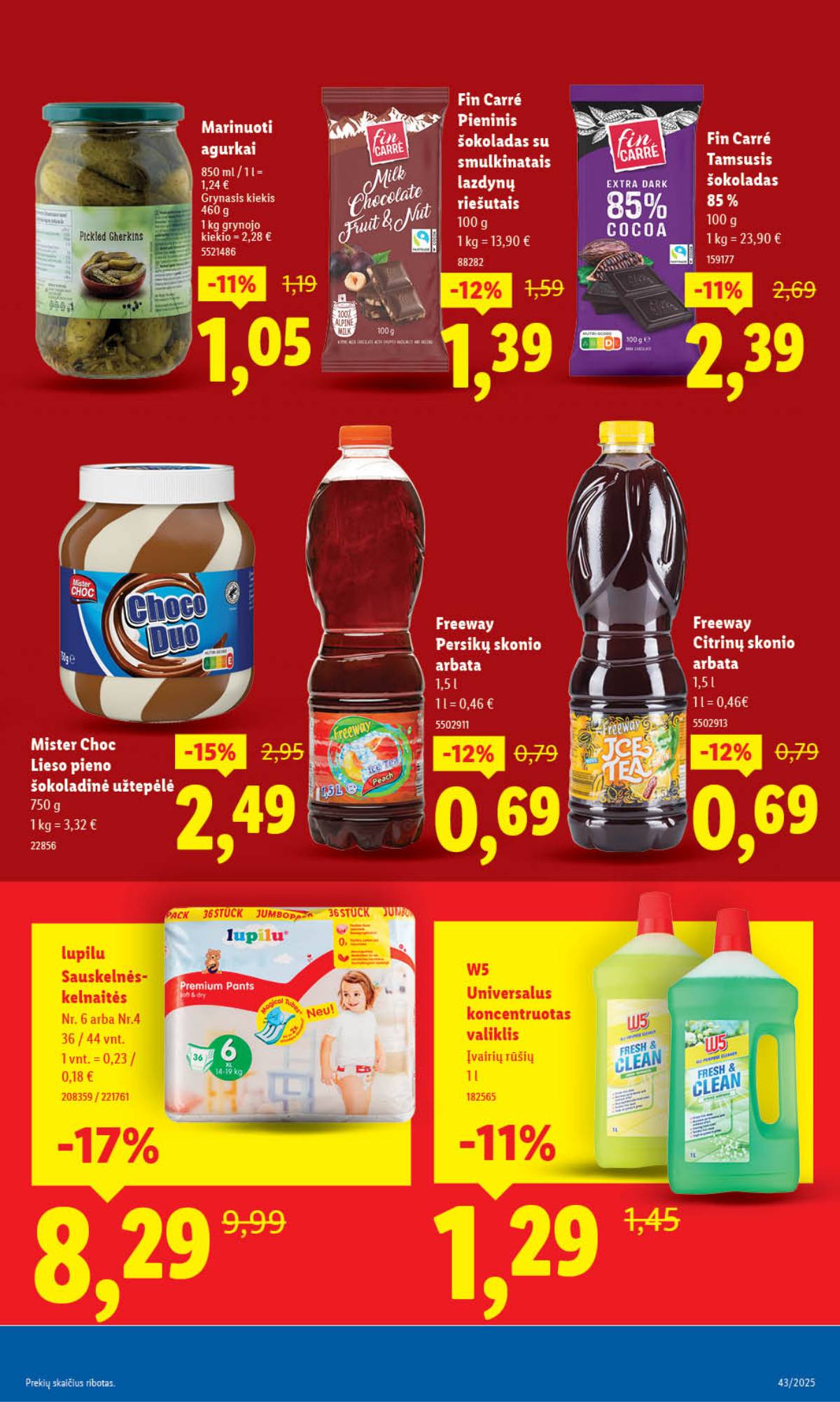 Lidl - LIDL SAVAITĖS Maisto prekių akcijų leidinys 5 puslapis
