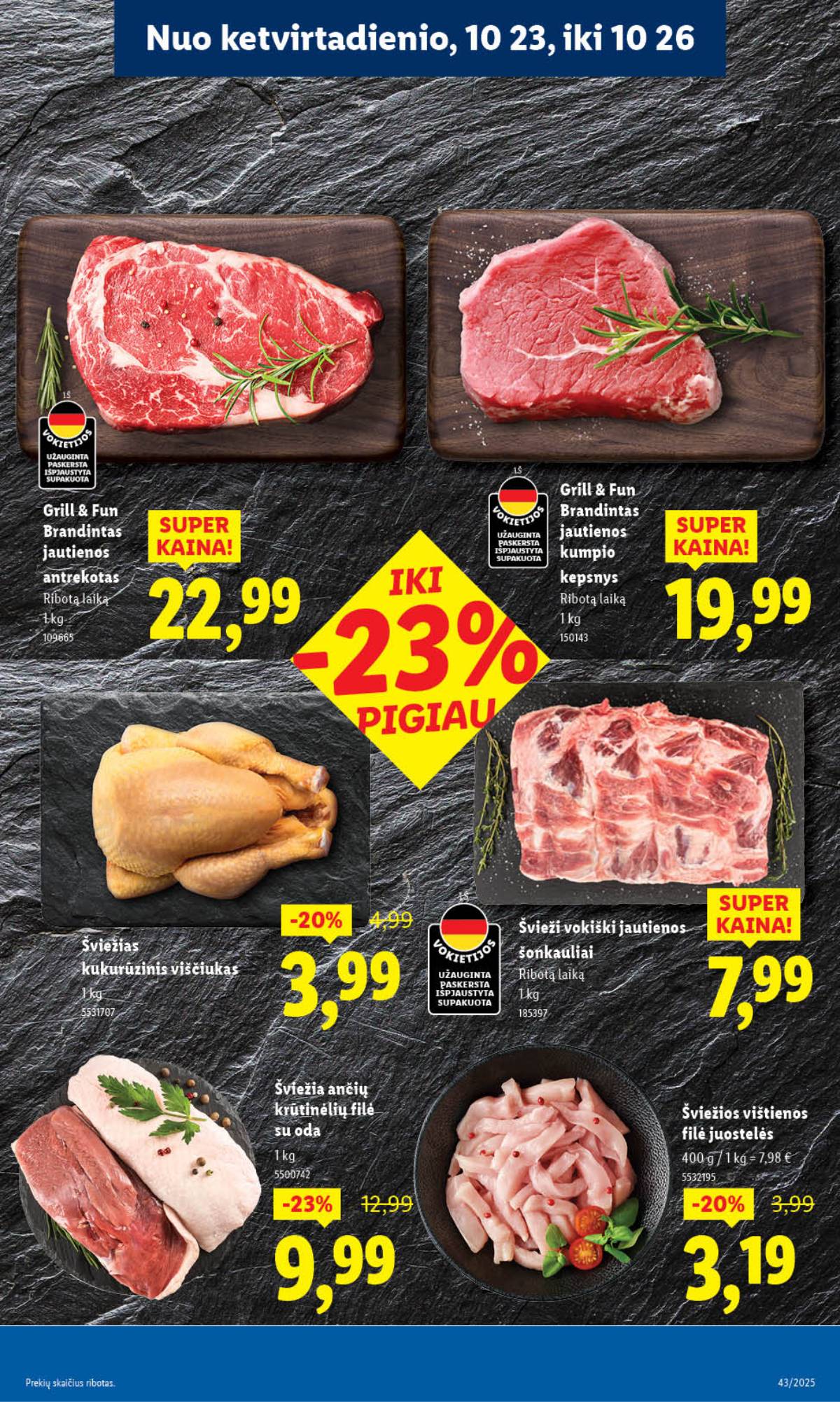 Lidl - LIDL SAVAITĖS Maisto prekių akcijų leidinys 57 puslapis