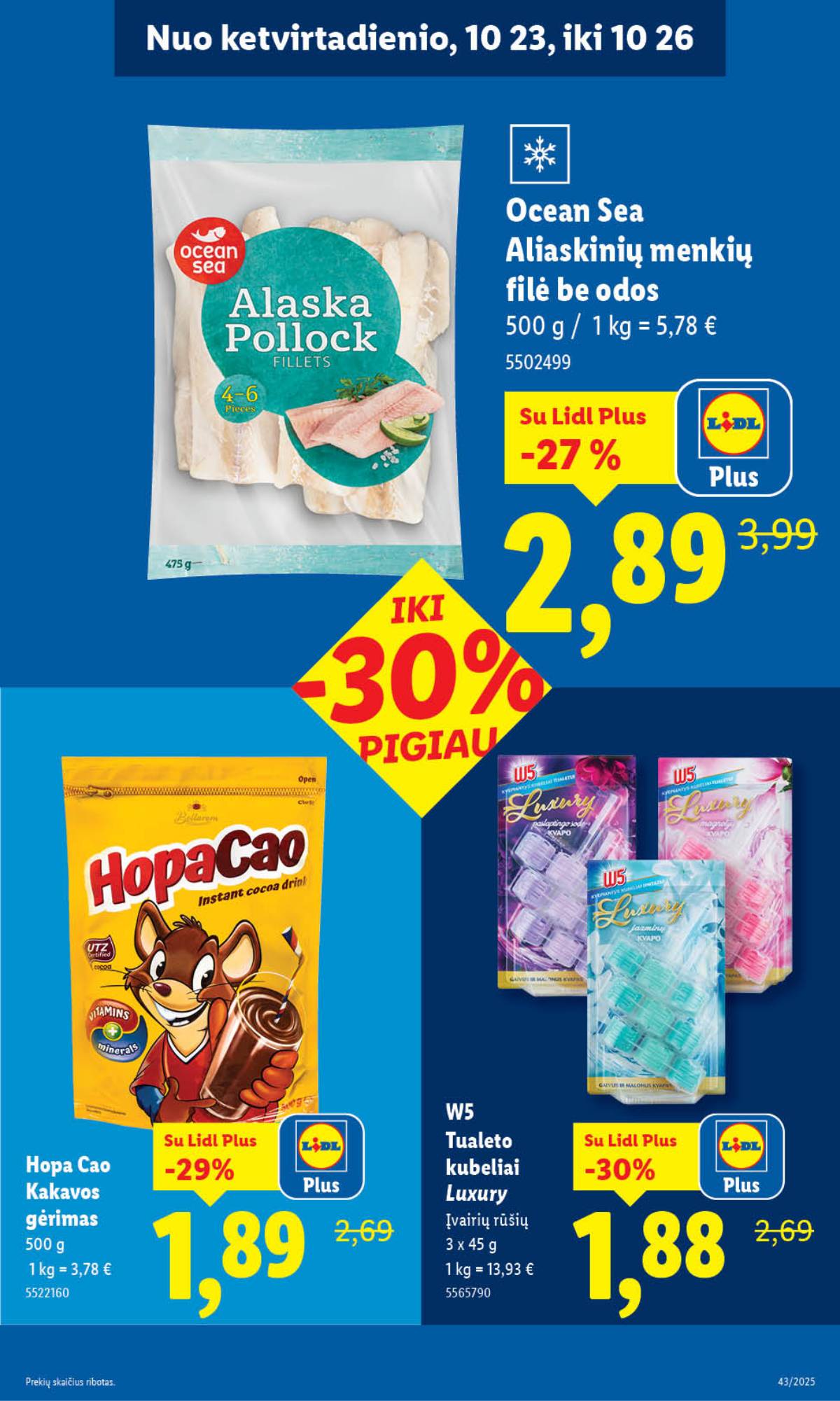 Lidl - LIDL SAVAITĖS Maisto prekių akcijų leidinys 59 puslapis