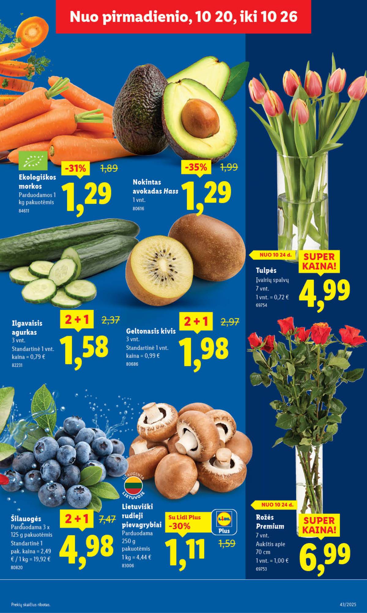 Lidl - LIDL SAVAITĖS Maisto prekių akcijų leidinys 7 puslapis