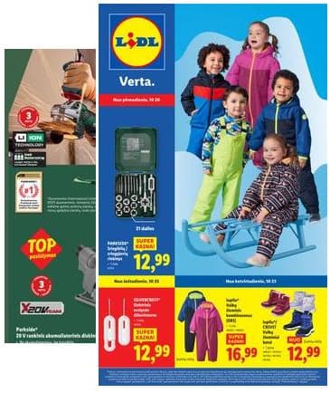 Lidl - LIDL Ne maisto prekių akcijų leidinys 2025-10-20 – 2025-10-26
