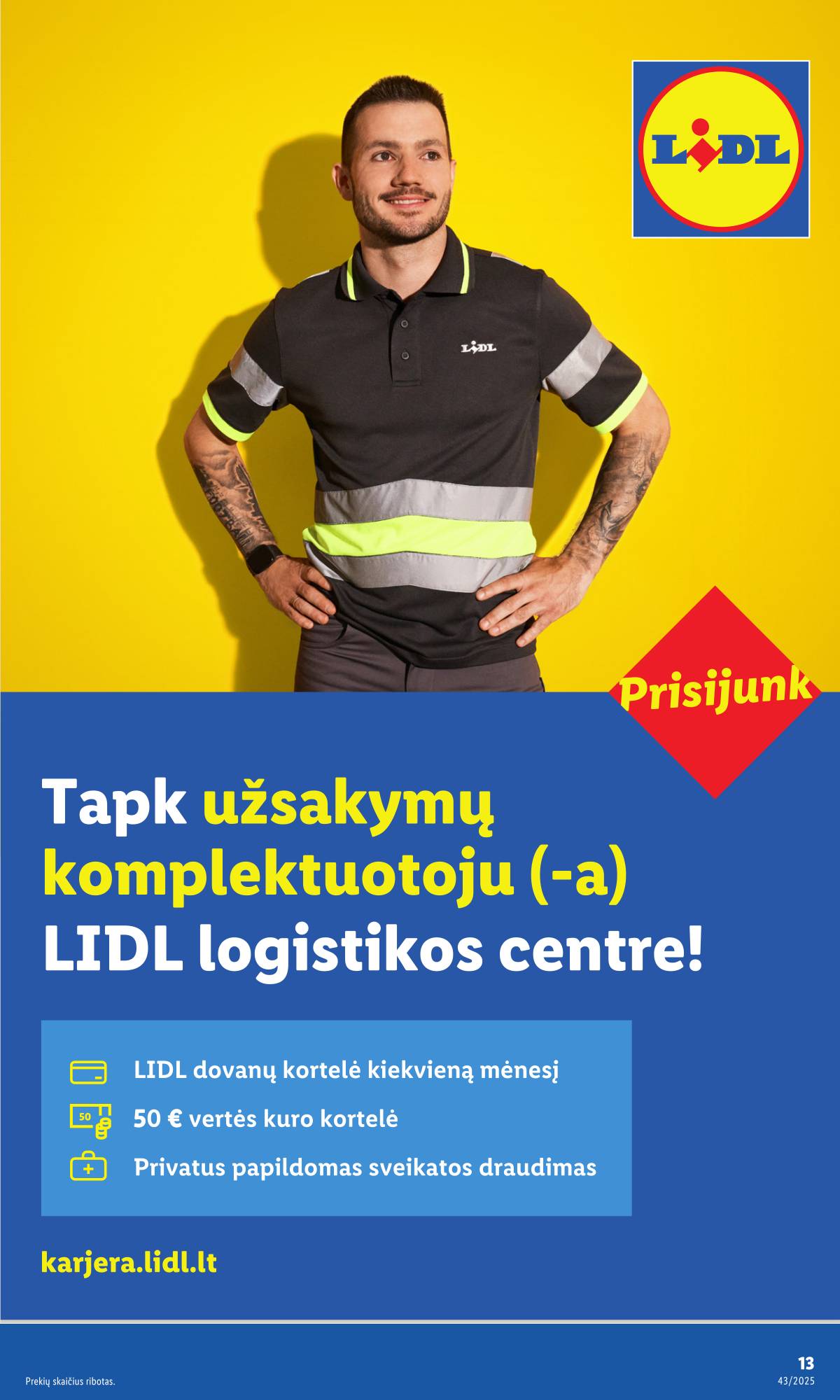 Lidl - LIDL Ne maisto prekių akcijų leidinys 13 puslapis