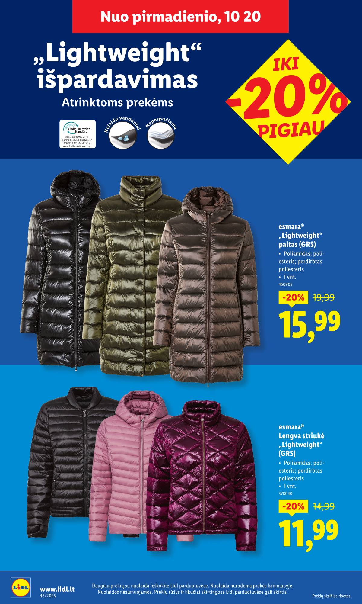 Lidl - LIDL Ne maisto prekių akcijų leidinys 16 puslapis